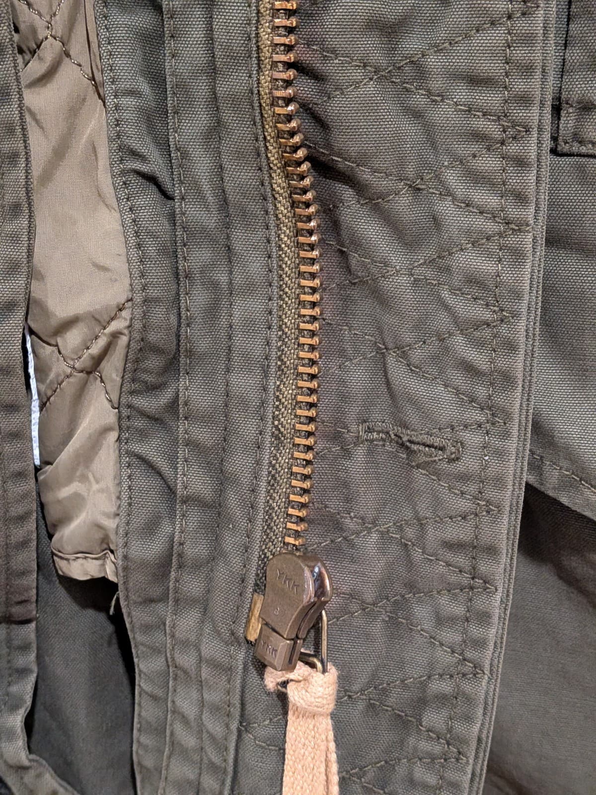 Scotch Soda Military Field Jacket Mens XL Quilted Lined Knit Sleeve Heritage — photo 10 of 16