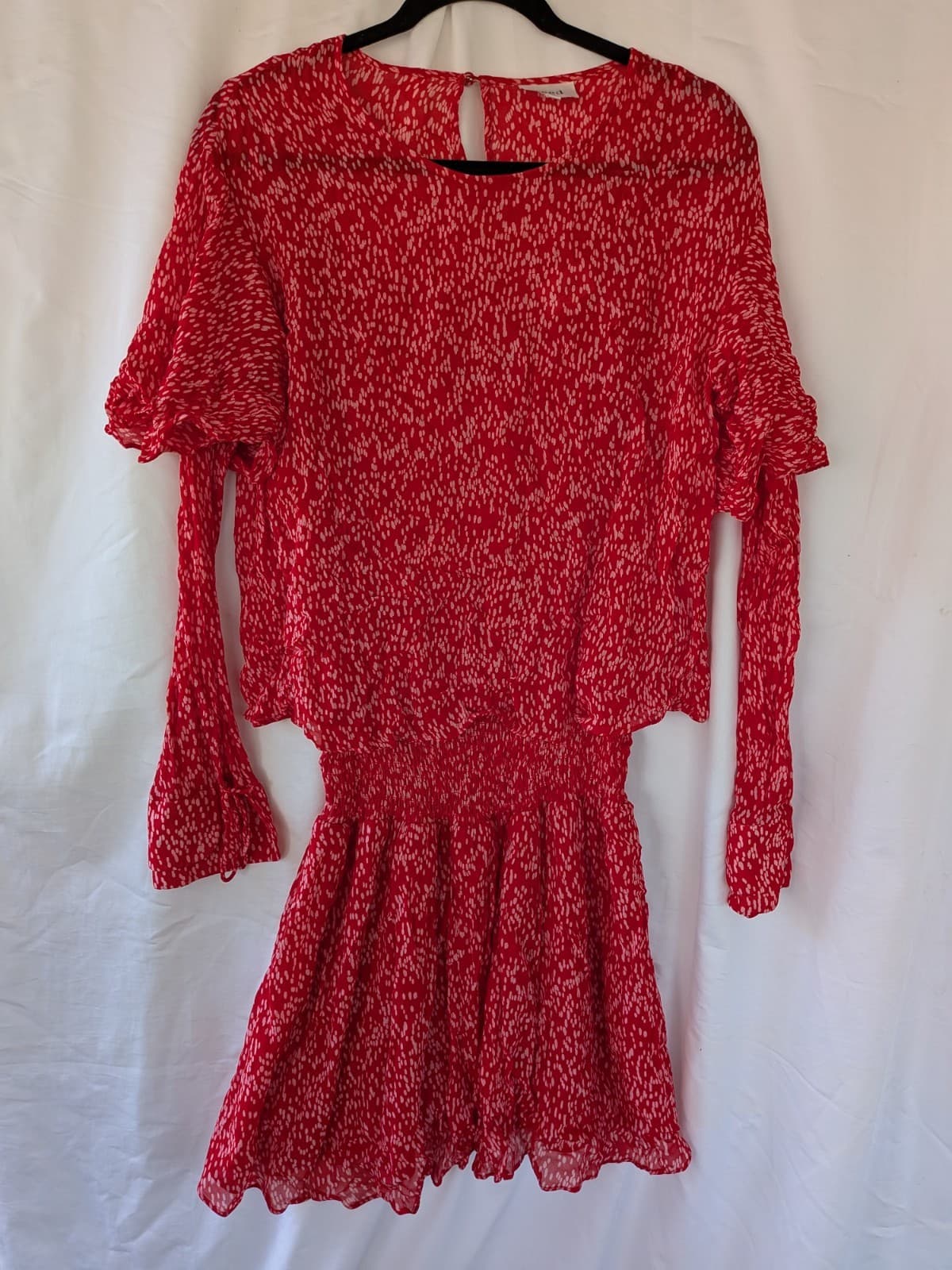Seed Top Skirt Set Size 14 AU 10 US Red Spot Mini Co Ord Summer Outfit — photo 14 of 15