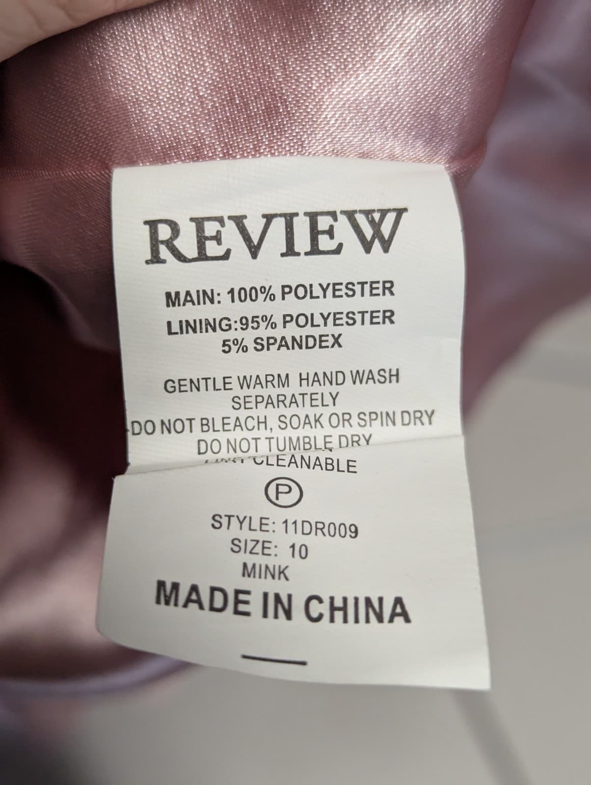 Review Dress Size Aus 10 US 6 Pink Sequin Embroidered A Line Pink Cocktail Glam — photo 10 of 10