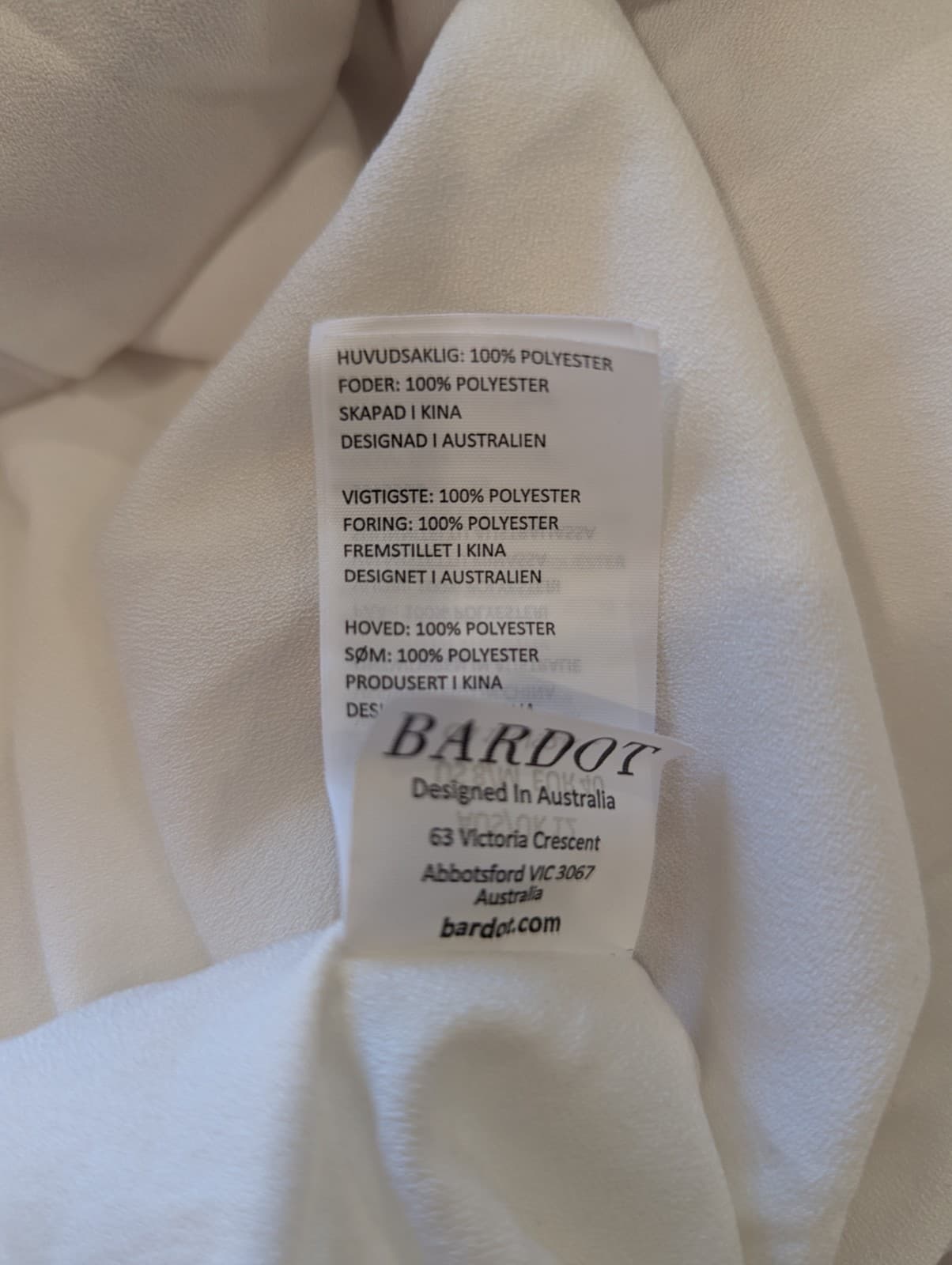 Bardot Dress Ruffle Nude Tan Cocktail Wedding Boho Festival NWT Size Aus 12 — photo 9 of 9