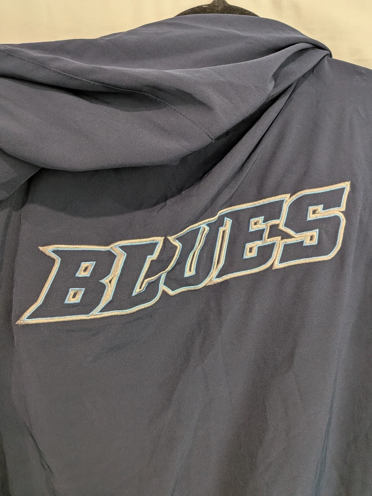 NSW Blues State Of Origin Jacket 2XL Vintage VB Holden Rugby League Hooded Coat — photo 17 of 17