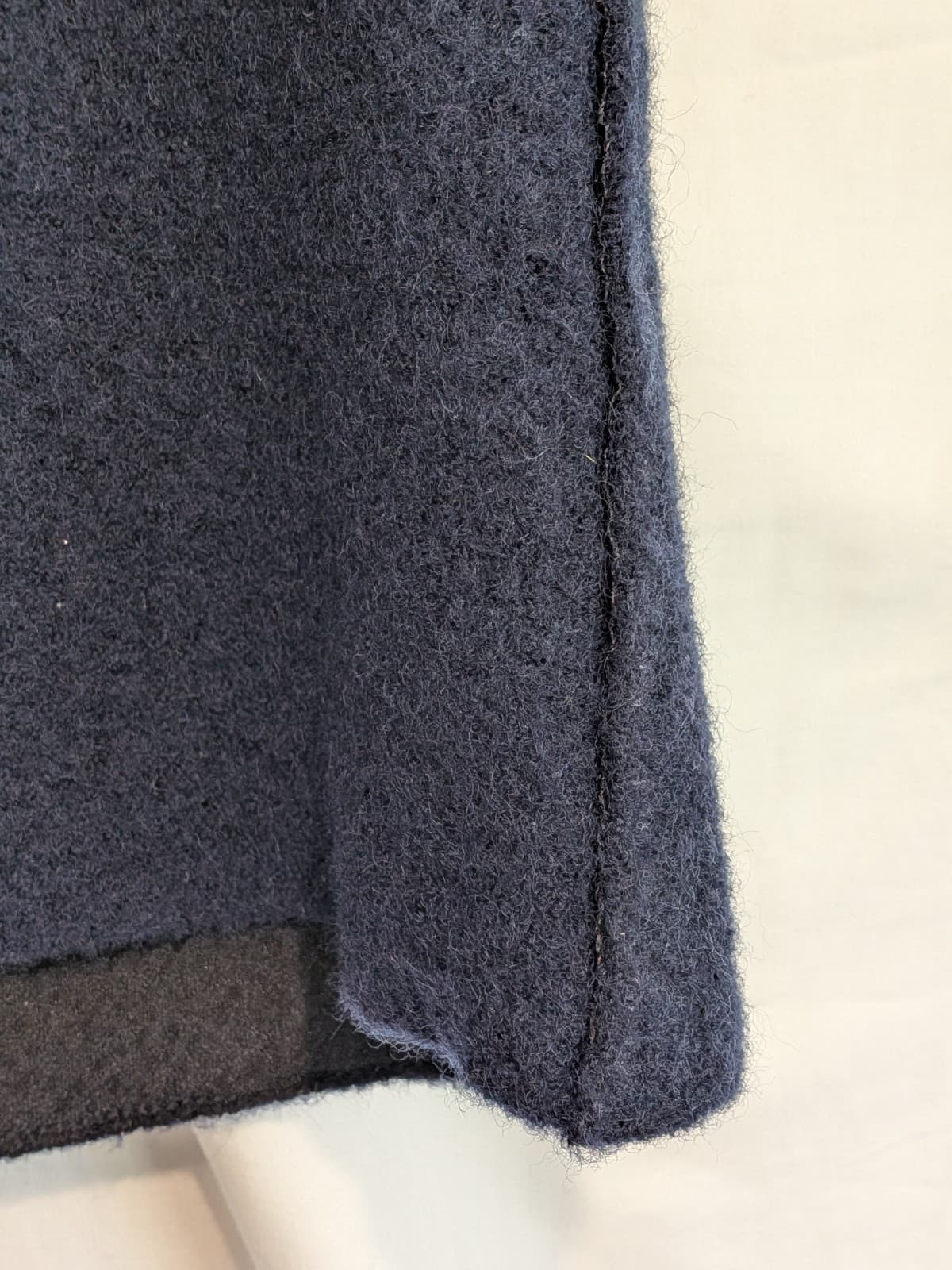 COS Wool Top Size AUS 10 US 6 Navy Sleeveless Boxy Designer Minimalist Luxury — photo 6 of 9