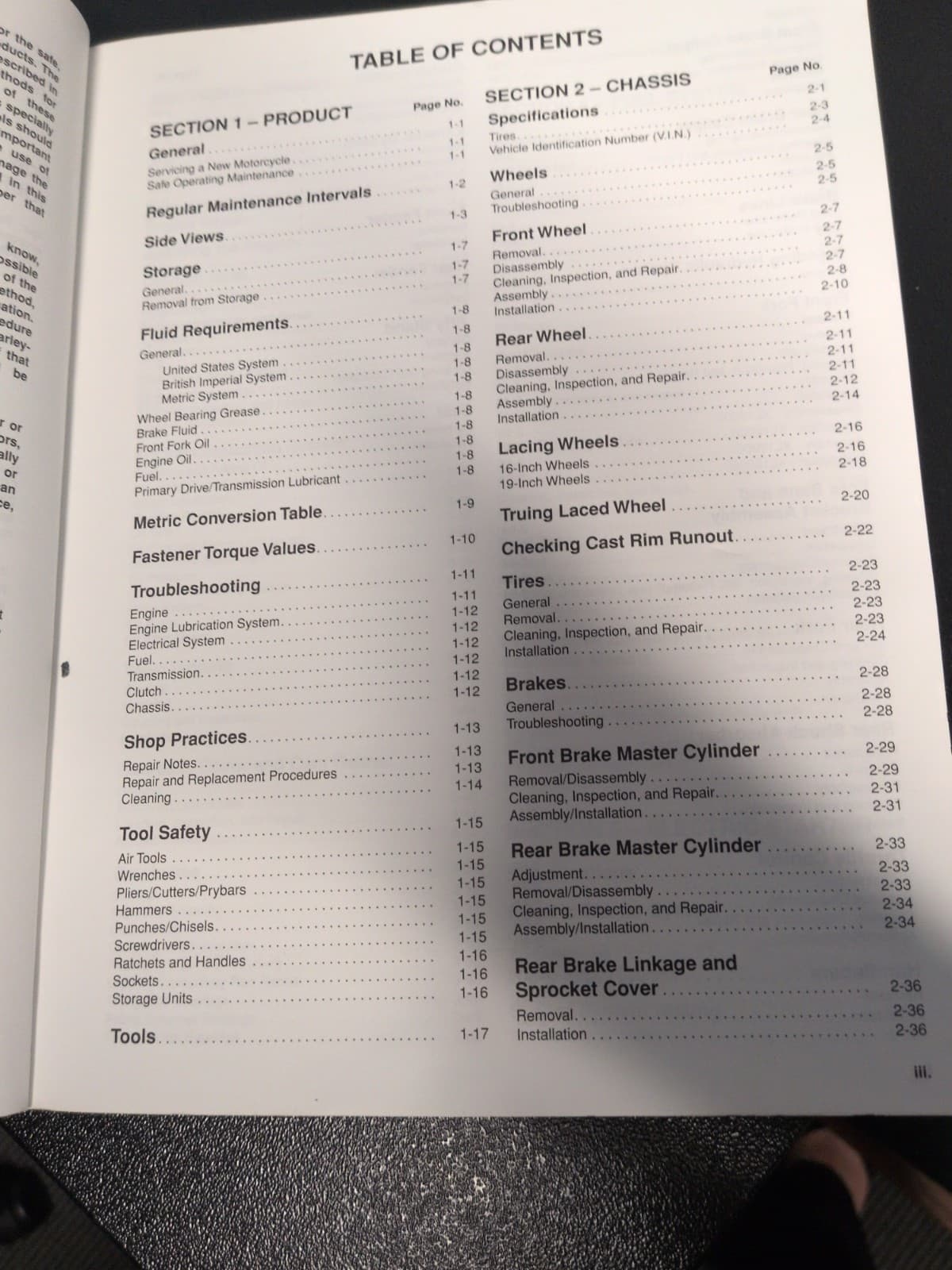 Harley Davidson 1997 XLH Models Factory Service Manual Sportster Motorbike — photo 11 of 13