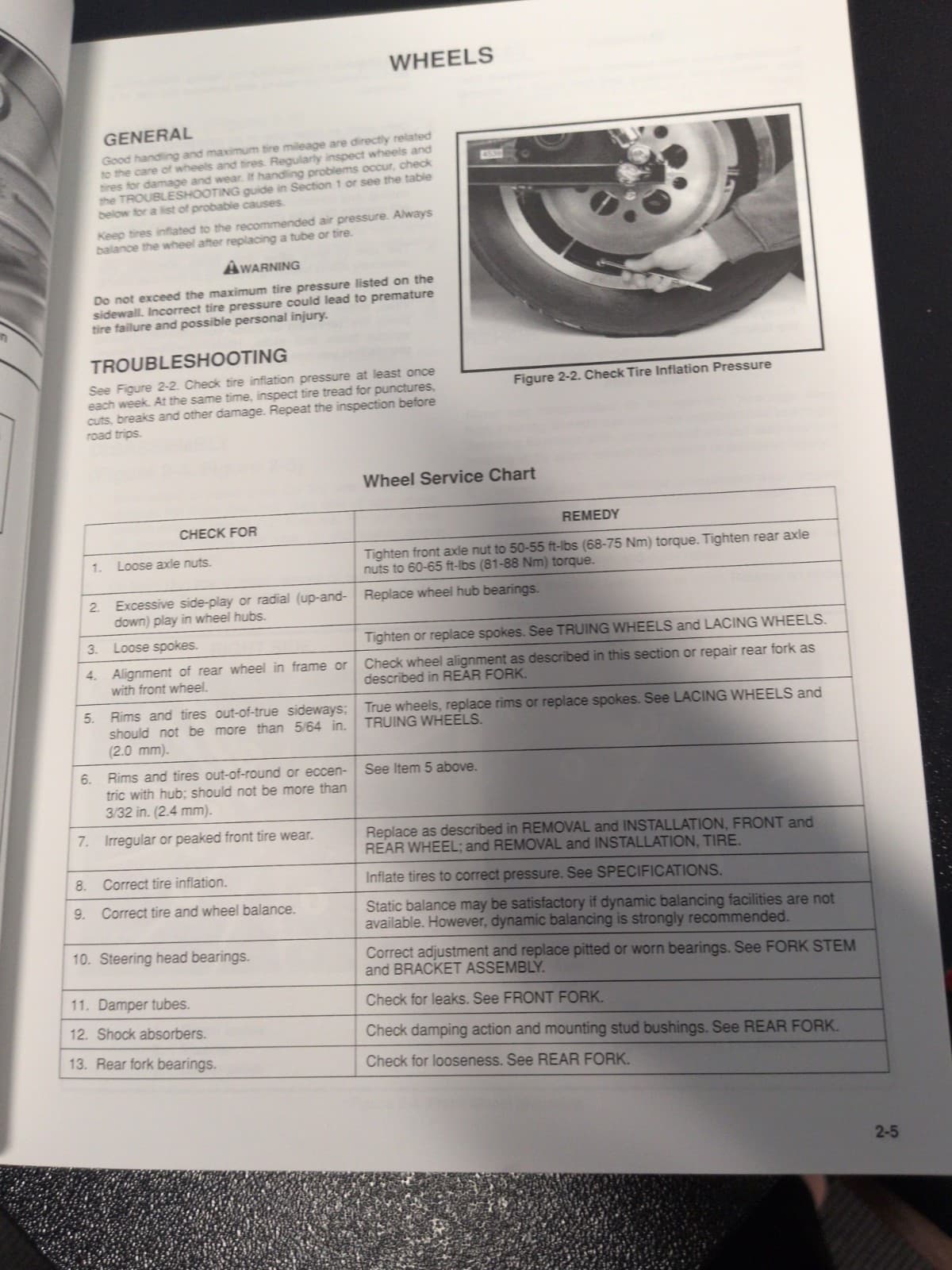 Harley Davidson 1997 XLH Models Factory Service Manual Sportster Motorbike — photo 12 of 13