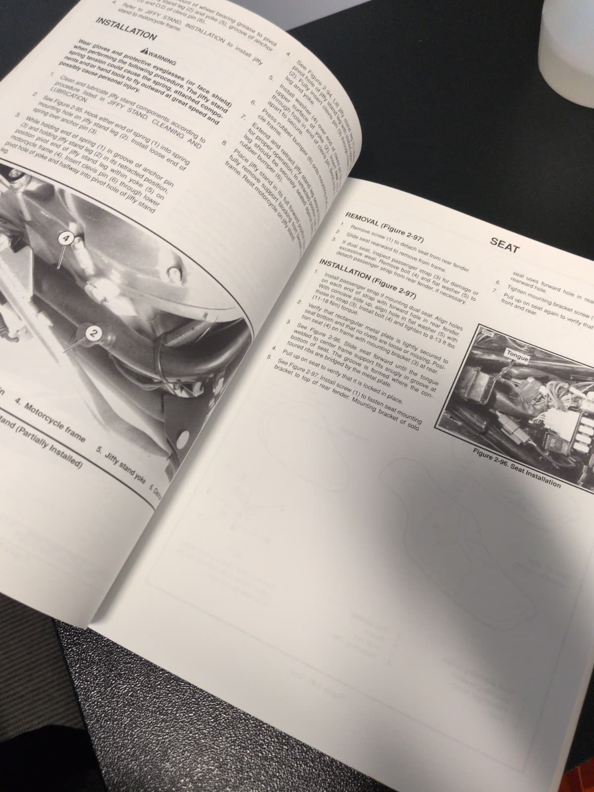 Harley Davidson 1997 XLH Models Factory Service Manual Sportster Motorbike — photo 8 of 13