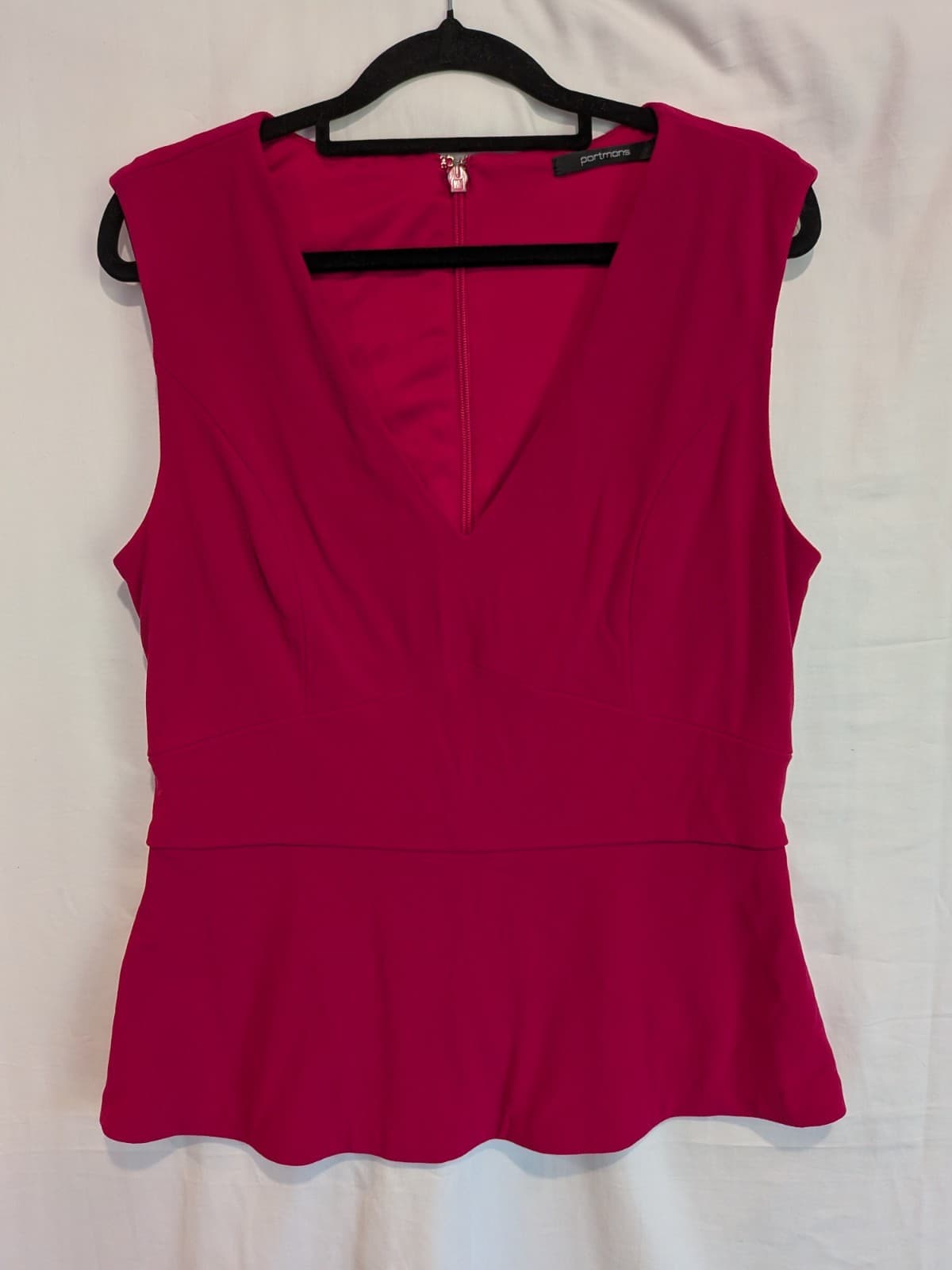 Portmans Top Bundle 3x Size 12 AU M Corporate Workwear Sleeveless Peplum Office — photo 2 of 24