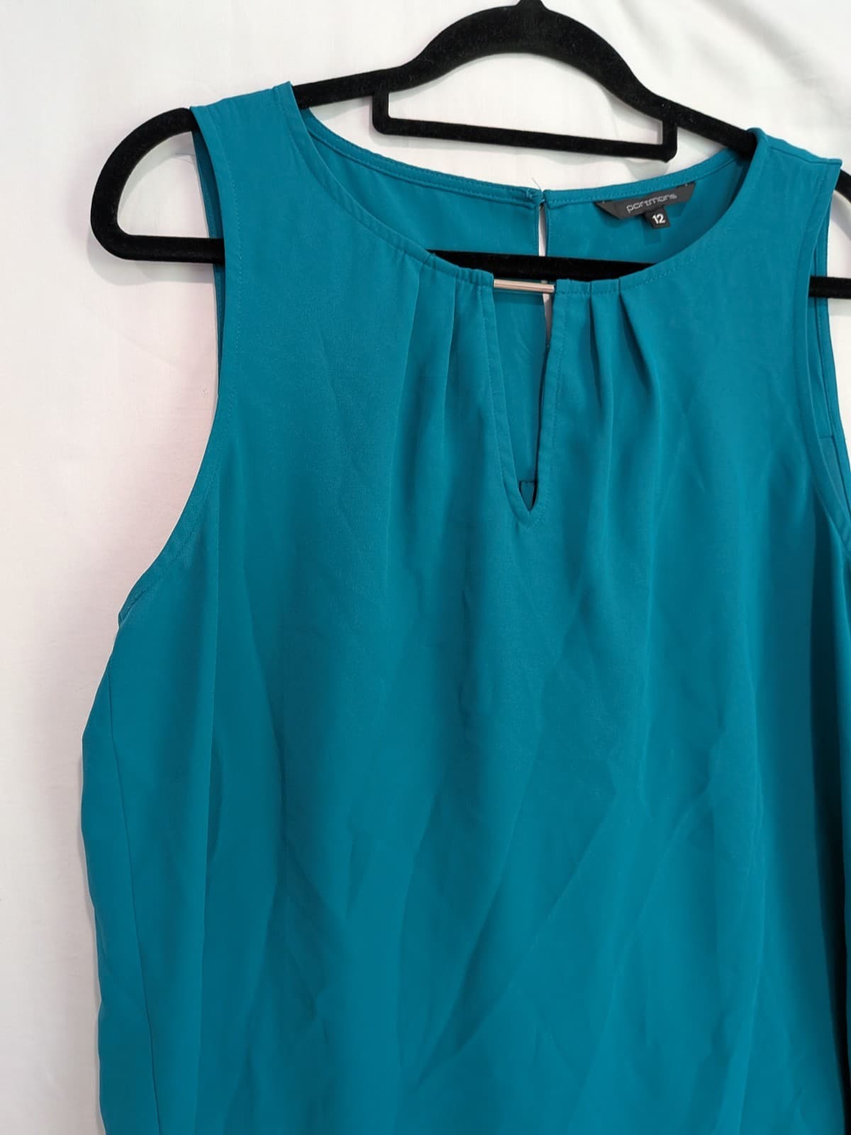 Portmans Top Bundle 3x Size 12 AU M Corporate Workwear Sleeveless Peplum Office — photo 11 of 24