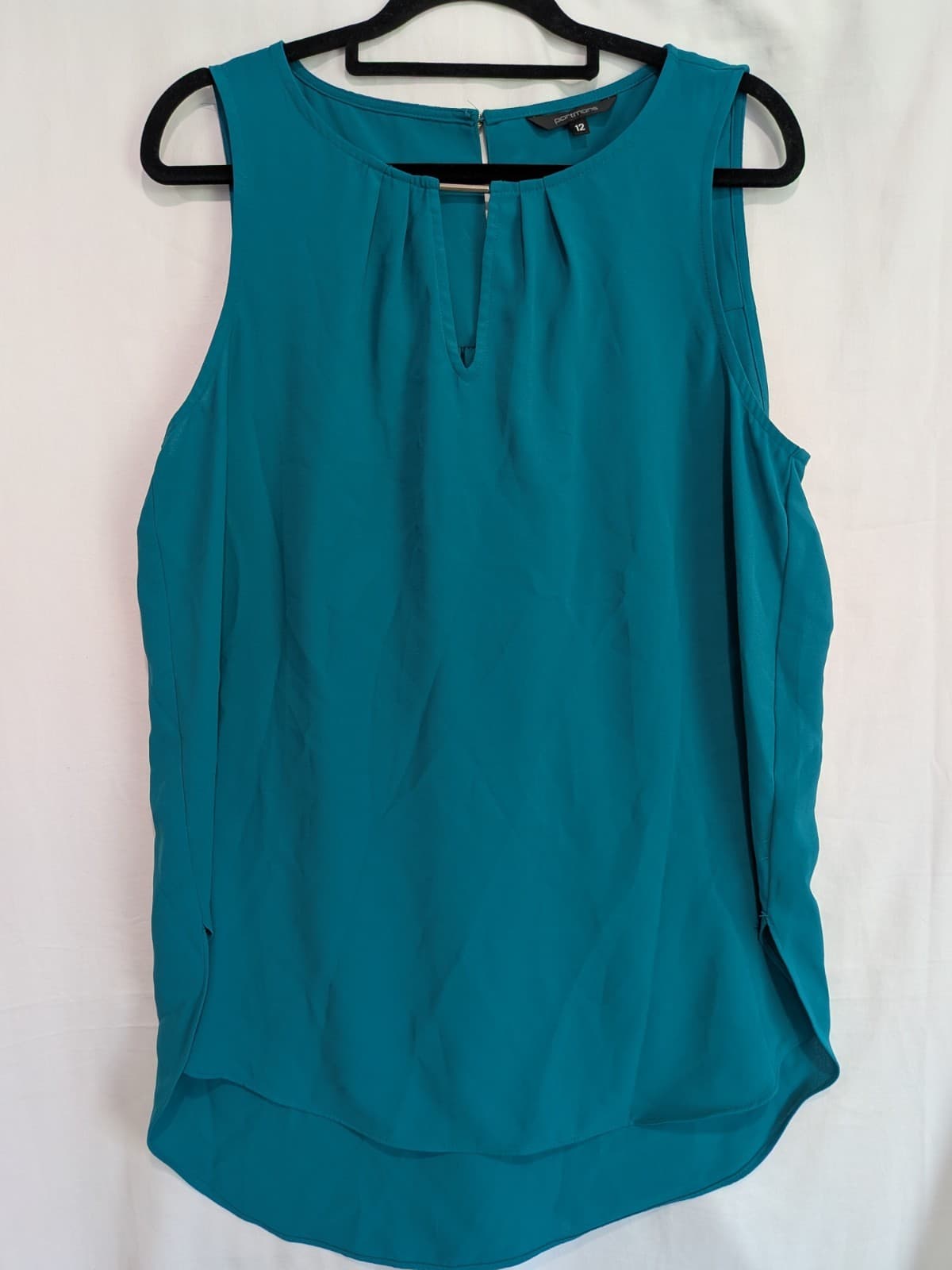 Portmans Top Bundle 3x Size 12 AU M Corporate Workwear Sleeveless Peplum Office — photo 9 of 24
