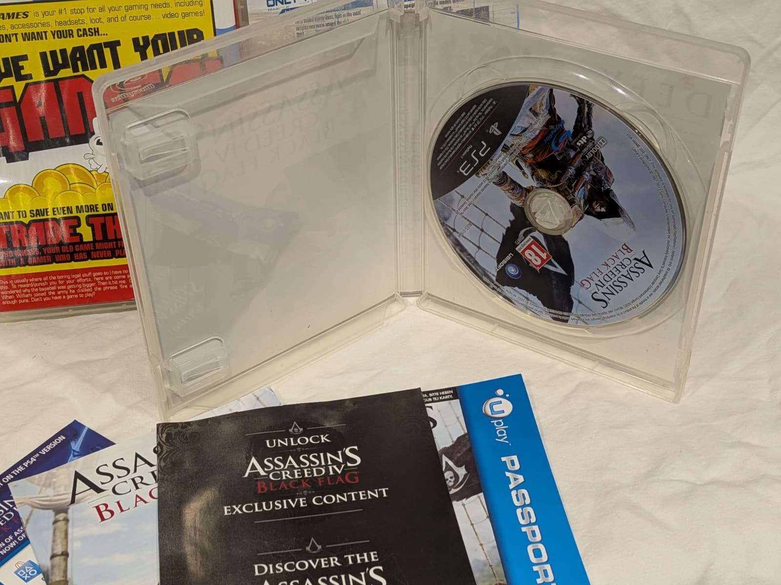 PS3 Game Bundle x6 Assassin's Creed Black Flag COD Max Payne Ghost Recon PAL — photo 13 of 18