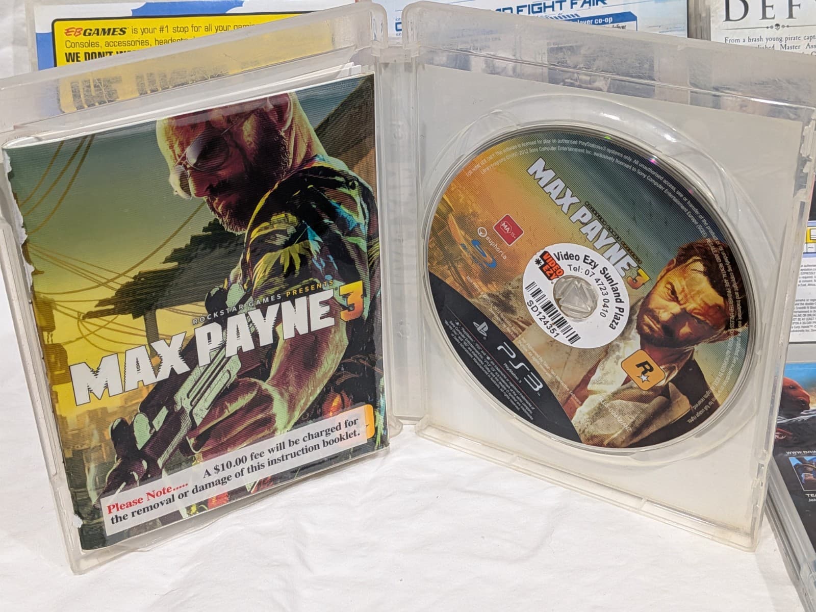 PS3 Game Bundle x6 Assassin's Creed Black Flag COD Max Payne Ghost Recon PAL — photo 9 of 18