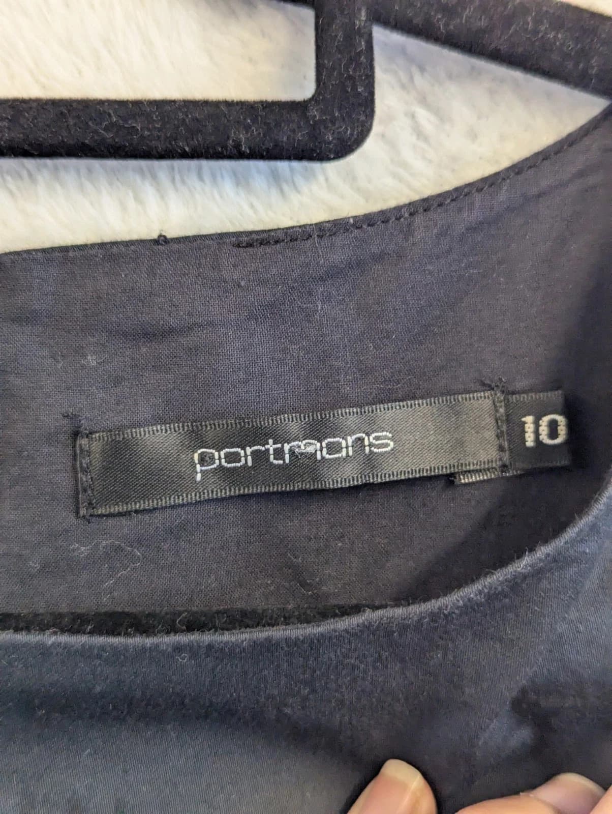 Portmans Dress Bundle Size 10 AUS 6 US Workwear Corporate Peplum Fit Flare Dress — photo 12 of 14