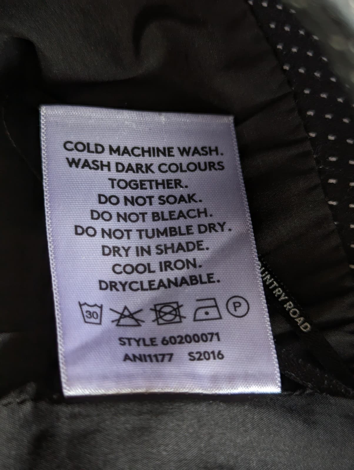 Country Road Skirt Size 12 Aus 8 Us Black Grey Stretch Cotton Workwear Cocktail — photo 8 of 8