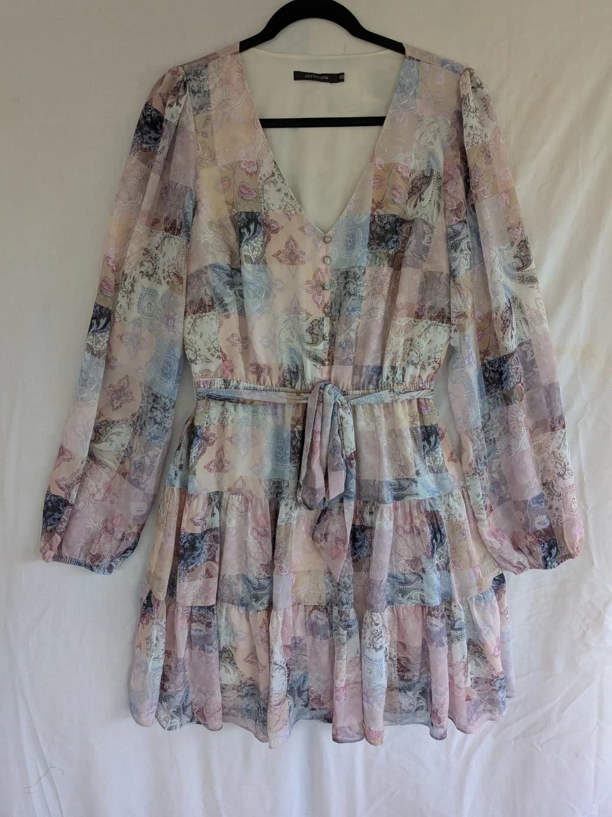 Portmans Dress Bundle Size 10 AUS 6 US Workwear Cocktail Floral ALine Fit Flare — photo 12 of 20
