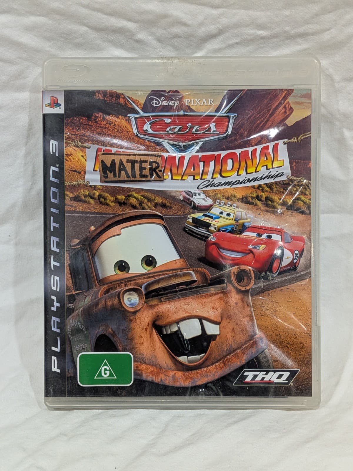 PS3 Game Cars Mater-National Championship PlayStation 3 Complete CIB PAL Disney — photo 2 of 8