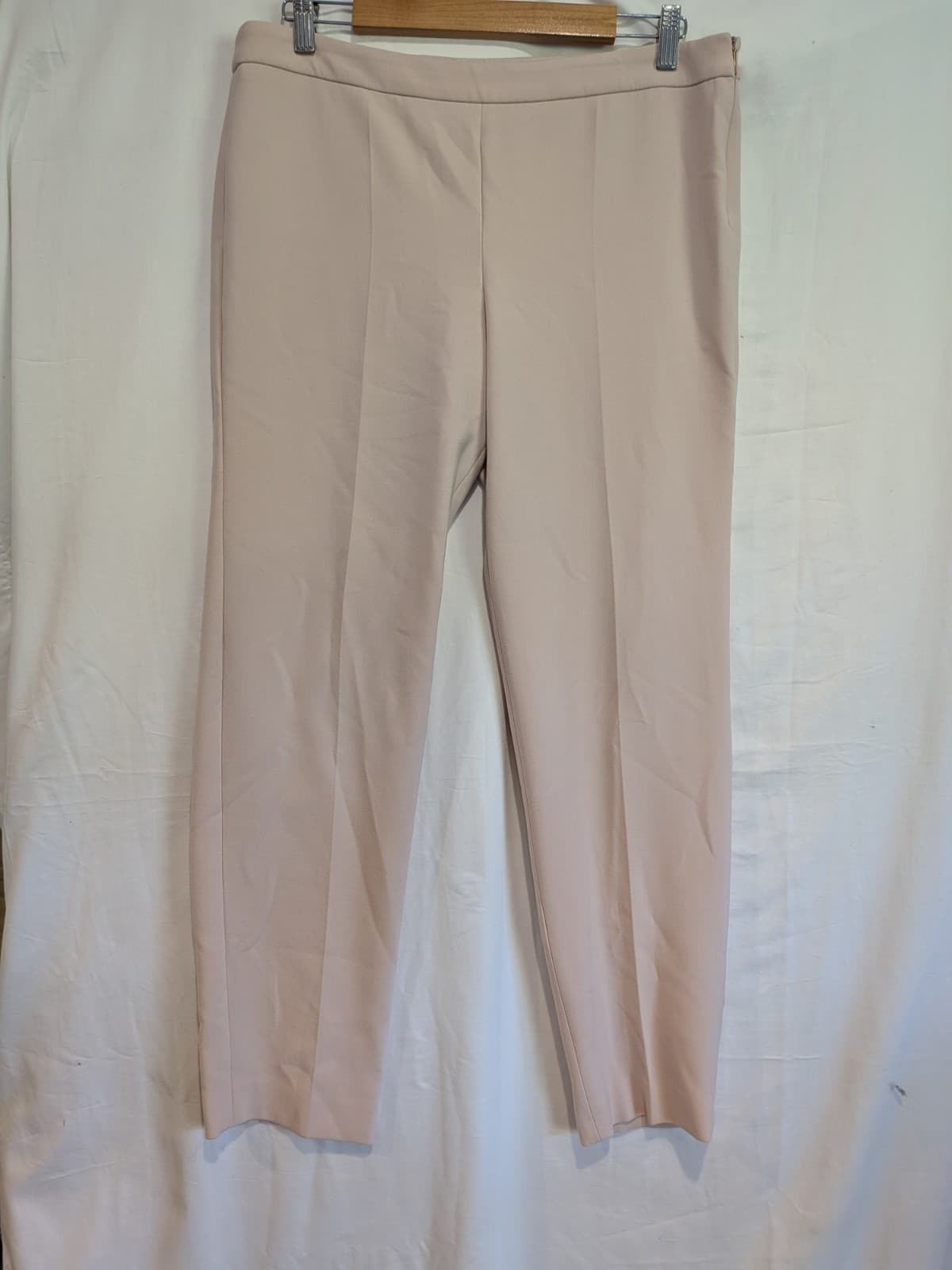 Hugo Boss Trousers Size AU 12 US 8 Blush Pink Straight Leg Corporate Office... — photo 2 of 9
