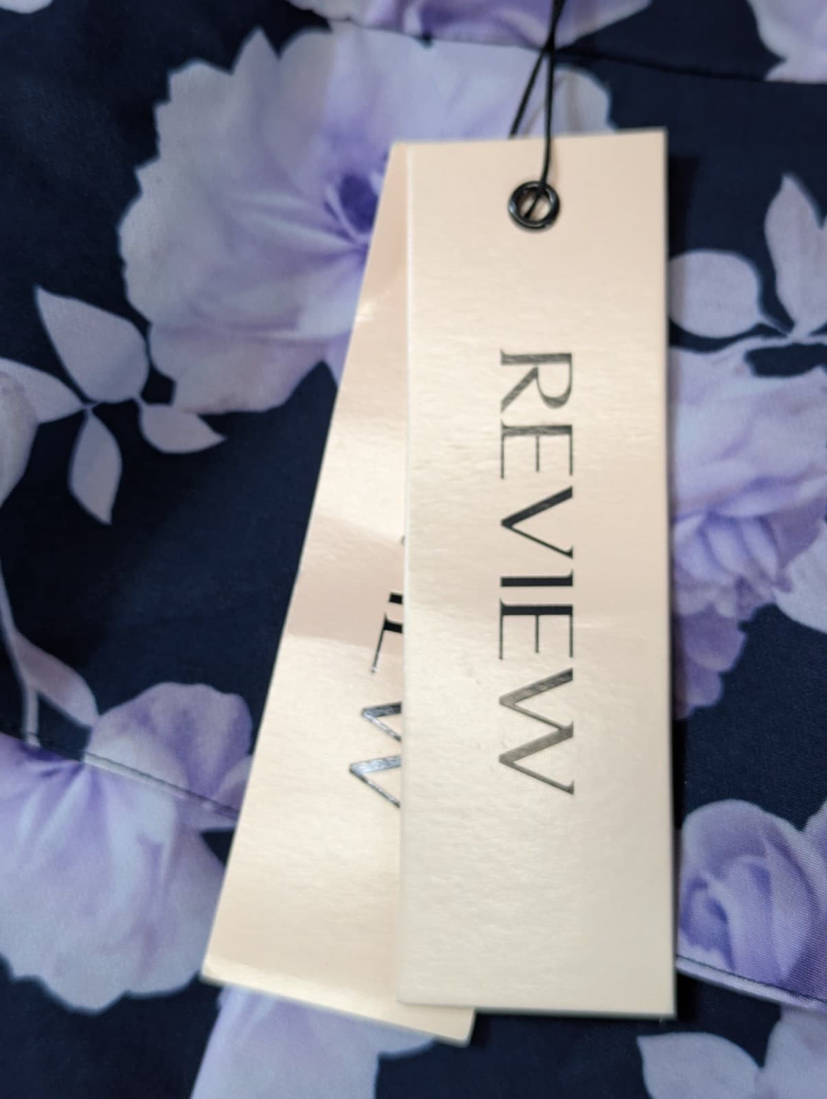 Review Violetta Skirt Purple Floral Ruffle Pencil Plus Size AUS 16 US 12 NWT RRP — photo 9 of 10