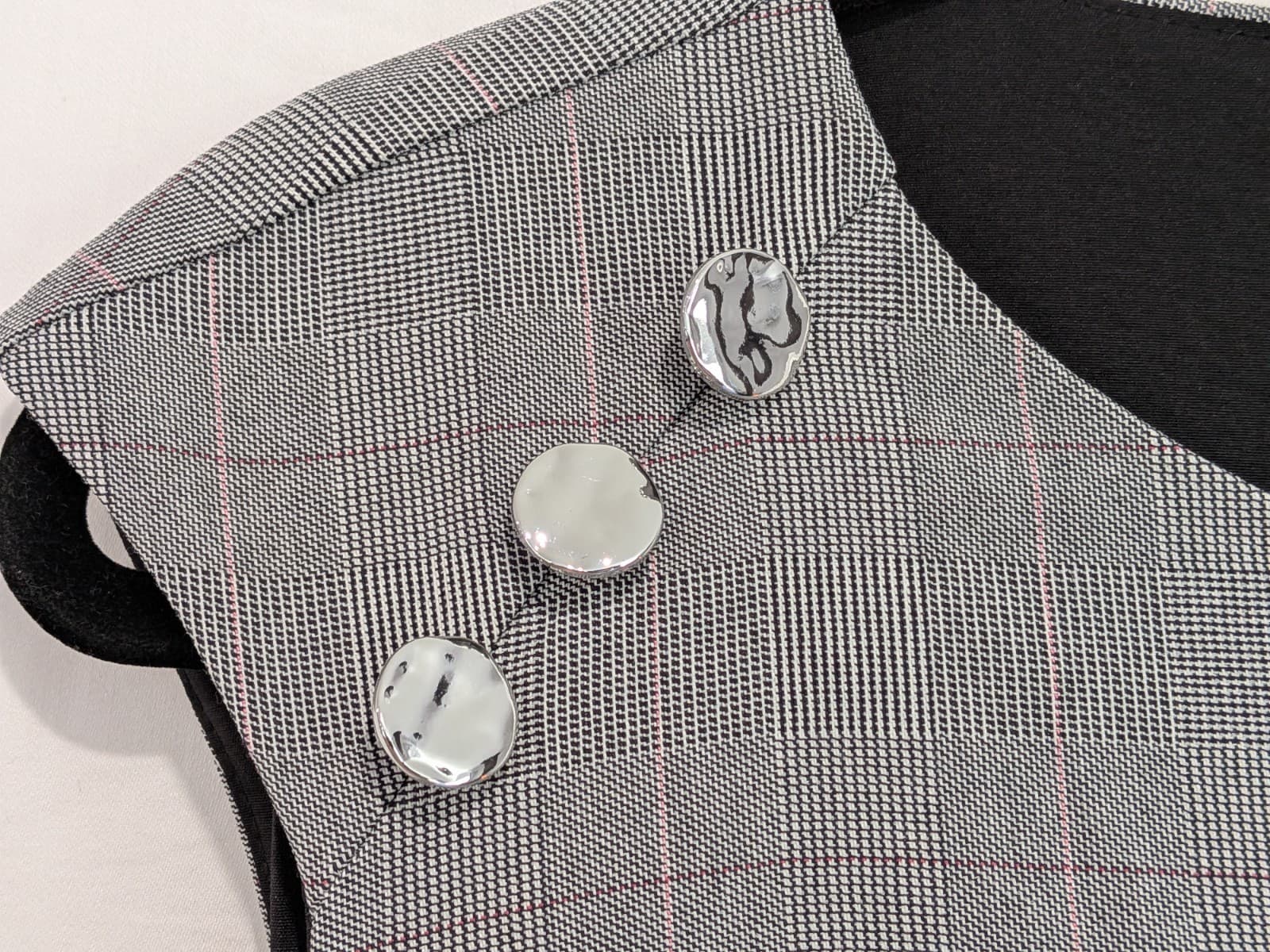 Portmans Dress Size 16 AUS 12 US Grey Check Pencil Work Office Corporate — photo 6 of 12
