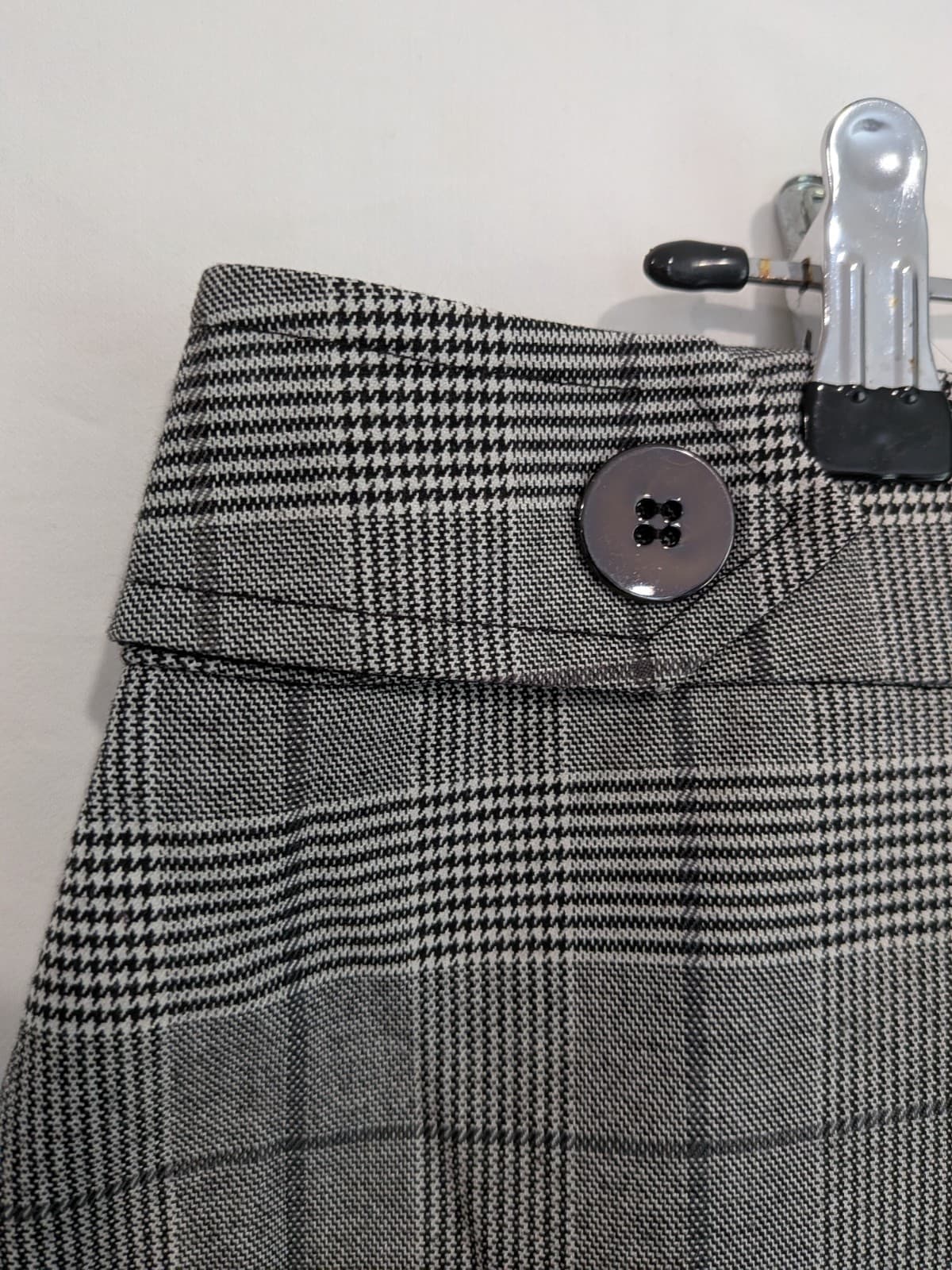 Portmans Skirt Size 16 Black White Check Plaid A Line Work Office Career — photo 4 of 8