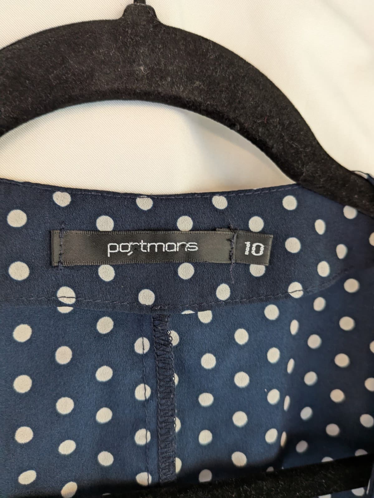 Portmans Tops Bundle Size 10 Polka Dot Floral Snake Print Workwear Office — photo 5 of 20