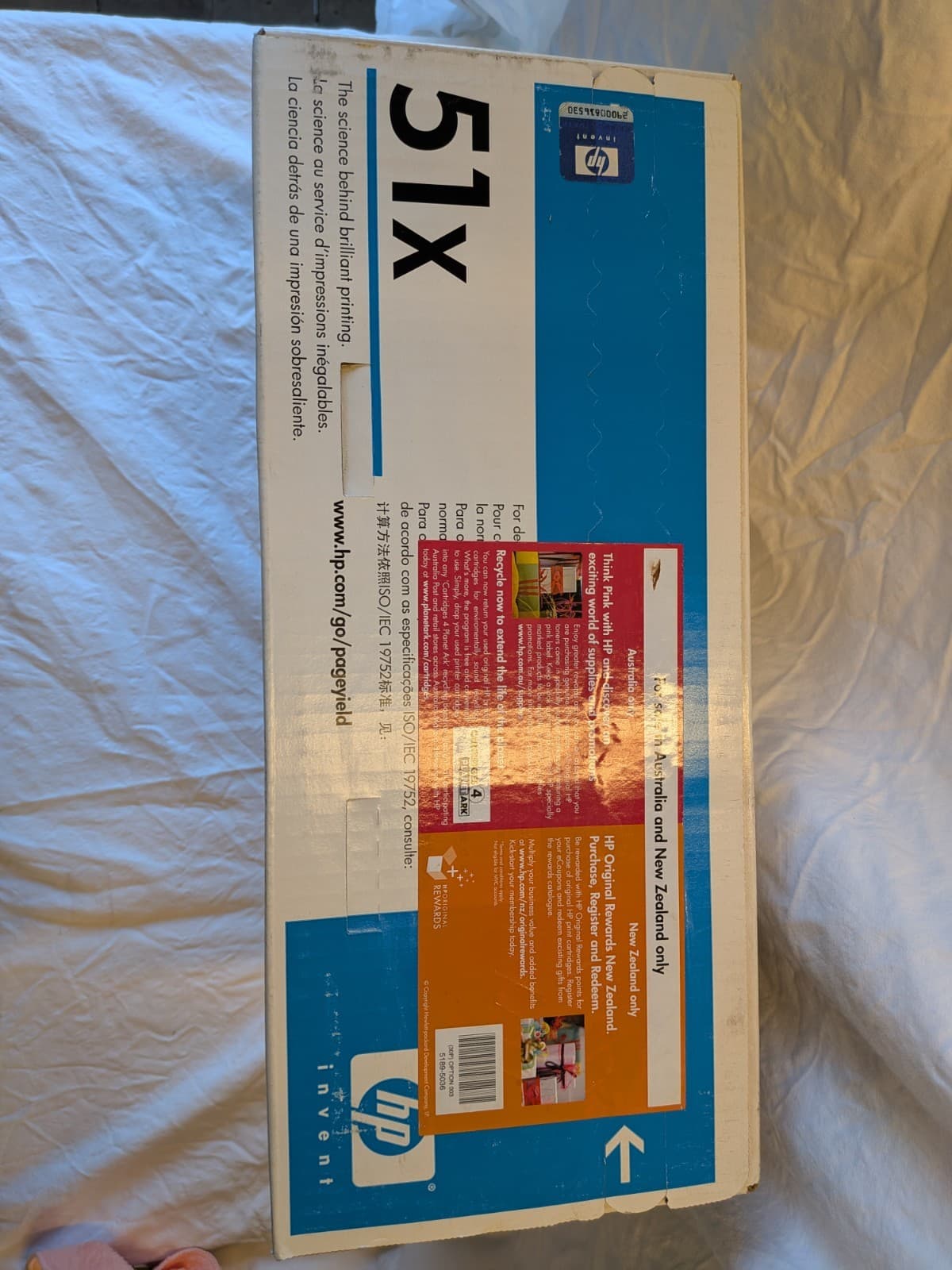 Genuine HP 51X Q7551X Black Toner Cartridge Sealed Expired P3005 M3027 M3035 — photo 5 of 12