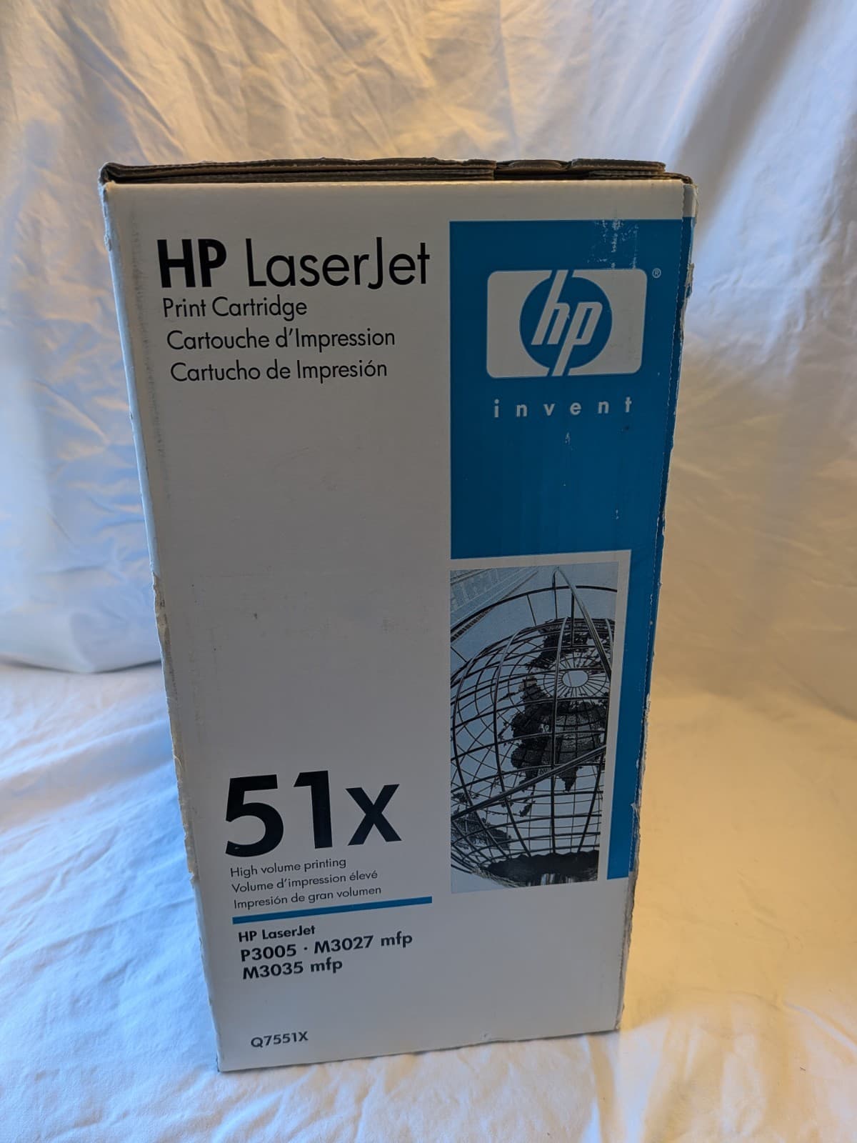 Genuine HP 51X Q7551X Black Toner Cartridge Sealed Expired P3005 M3027 M3035 — photo 7 of 12