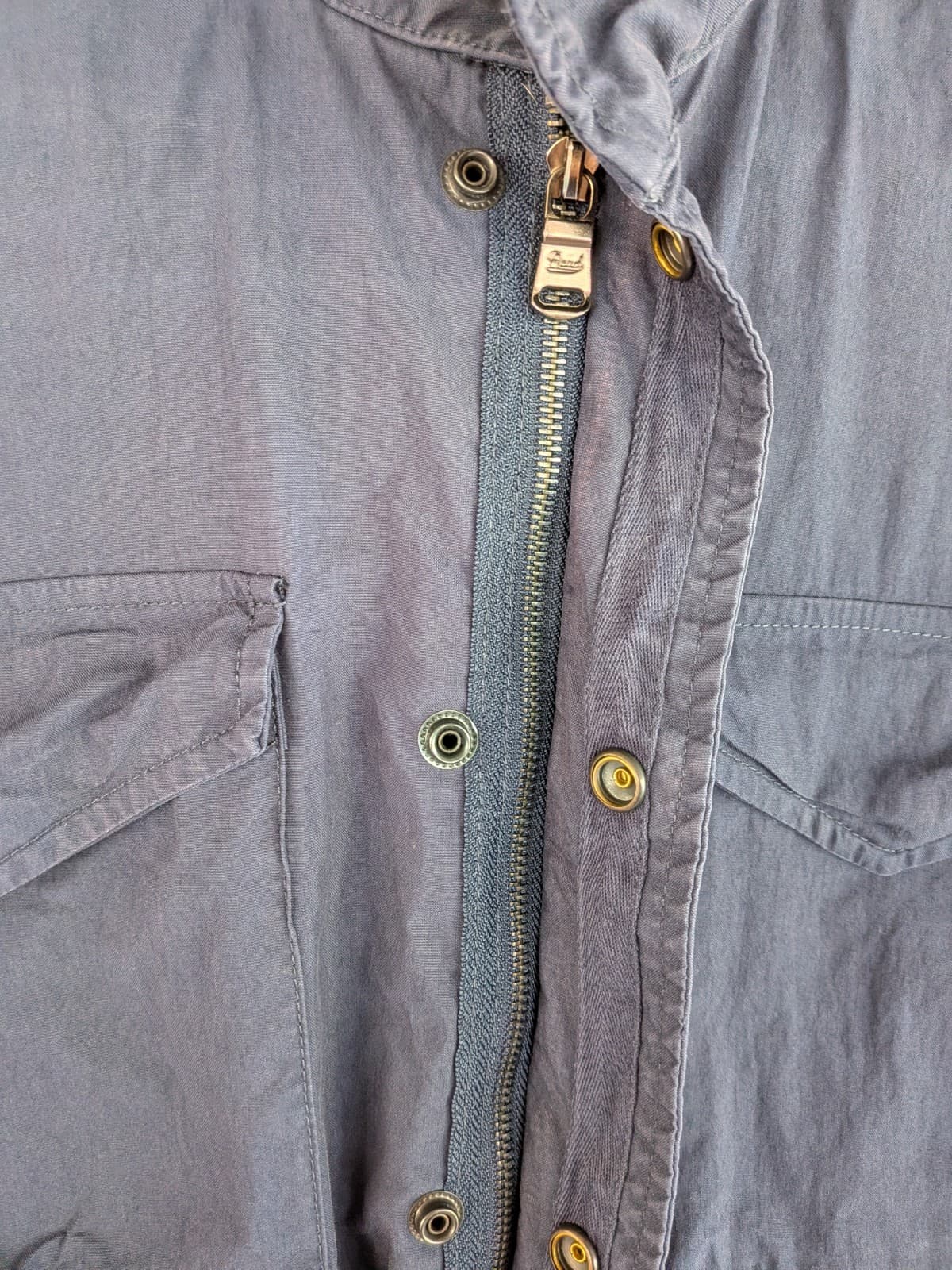 Academy Brand Jacket Mens Large Navy Military Field Utility Cotton Coat — photo 7 of 14