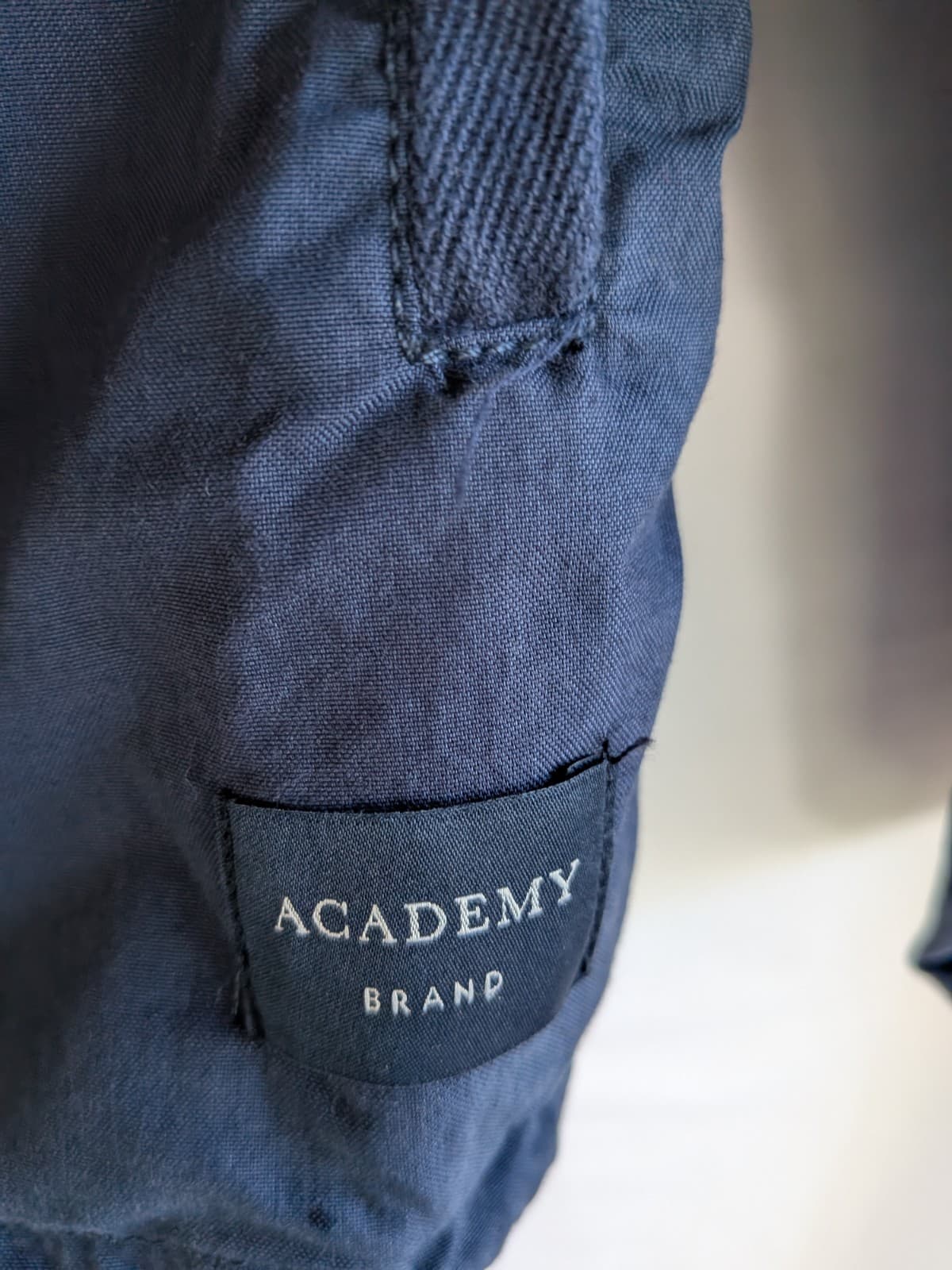 Academy Brand Jacket Mens Large Navy Military Field Utility Cotton Coat — photo 8 of 14