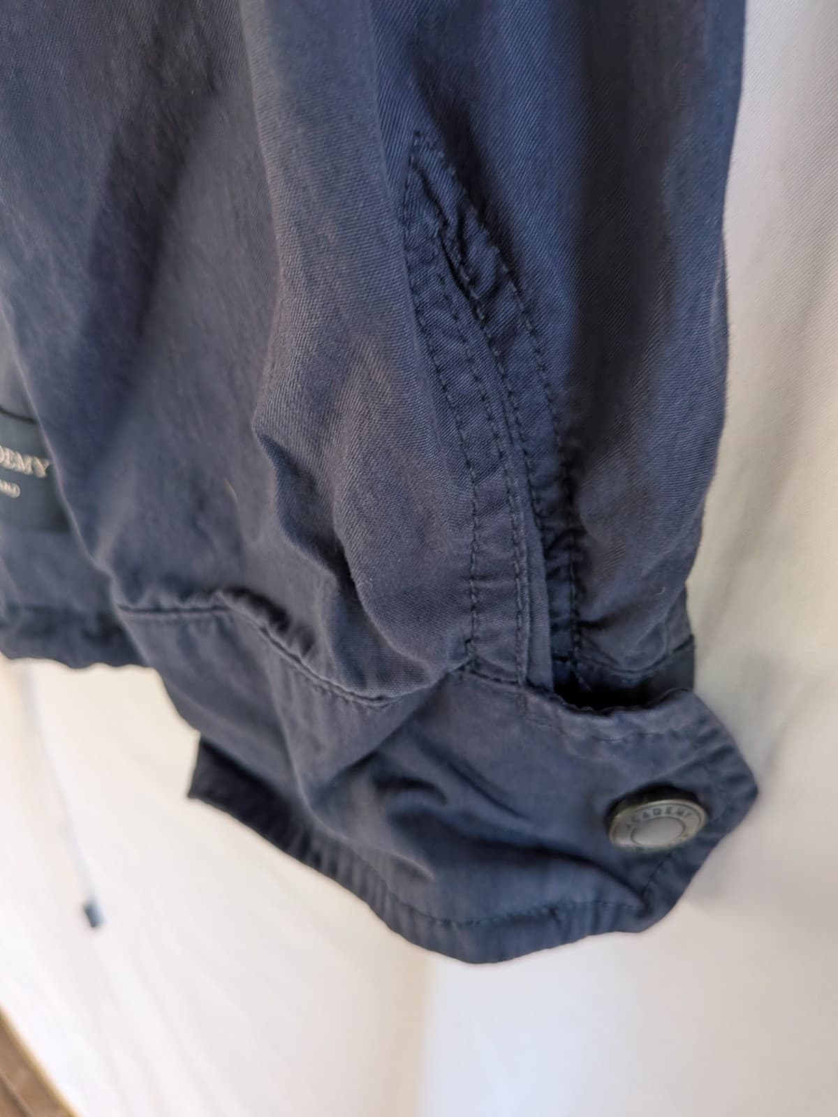 Academy Brand Jacket Mens Large Navy Military Field Utility Cotton Coat — photo 10 of 14