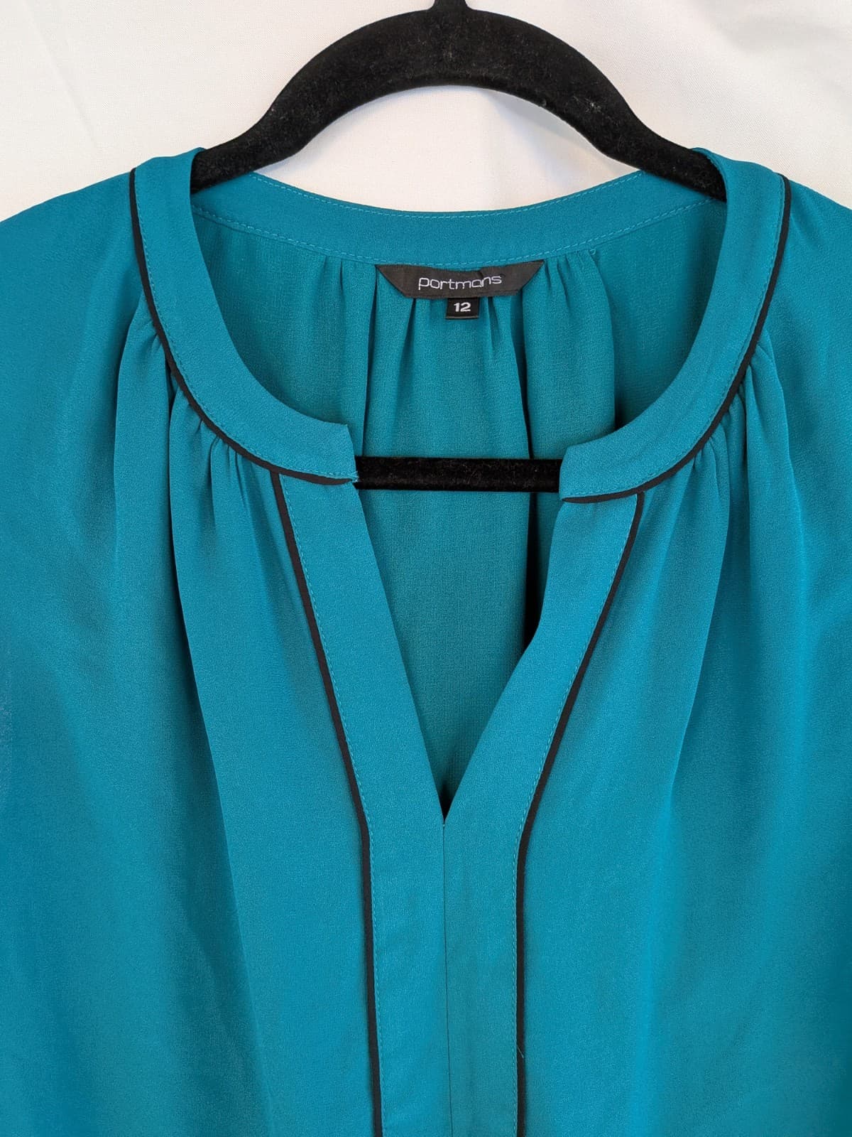 Portmans Tops Bundle Size 12 Workwear Office Floral Sleeveless Blouses Green — photo 11 of 18