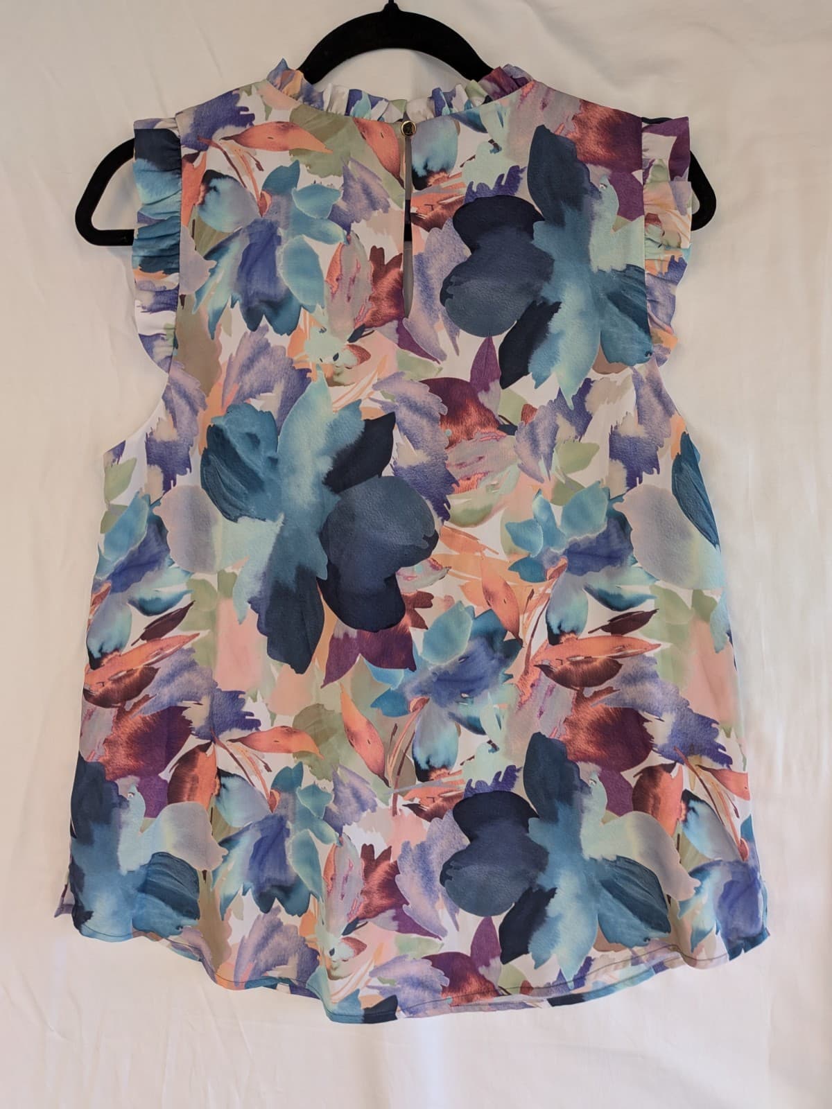 Portmans Tops Bundle Size 12 Workwear Office Floral Sleeveless Blouses Green — photo 7 of 18