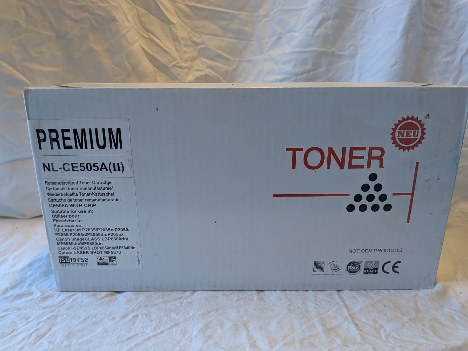 5x HP CE505A CE505X Compatible Toner Cartridges Job Lot Unopened Expired Read — photo 1 of 15