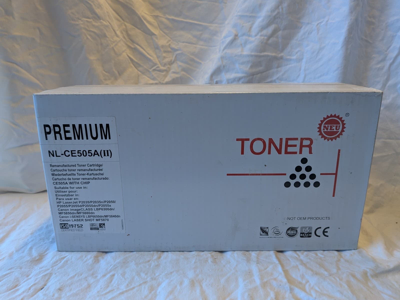 5x HP CE505A CE505X Compatible Toner Cartridges Job Lot Unopened Expired Read — photo 13 of 15