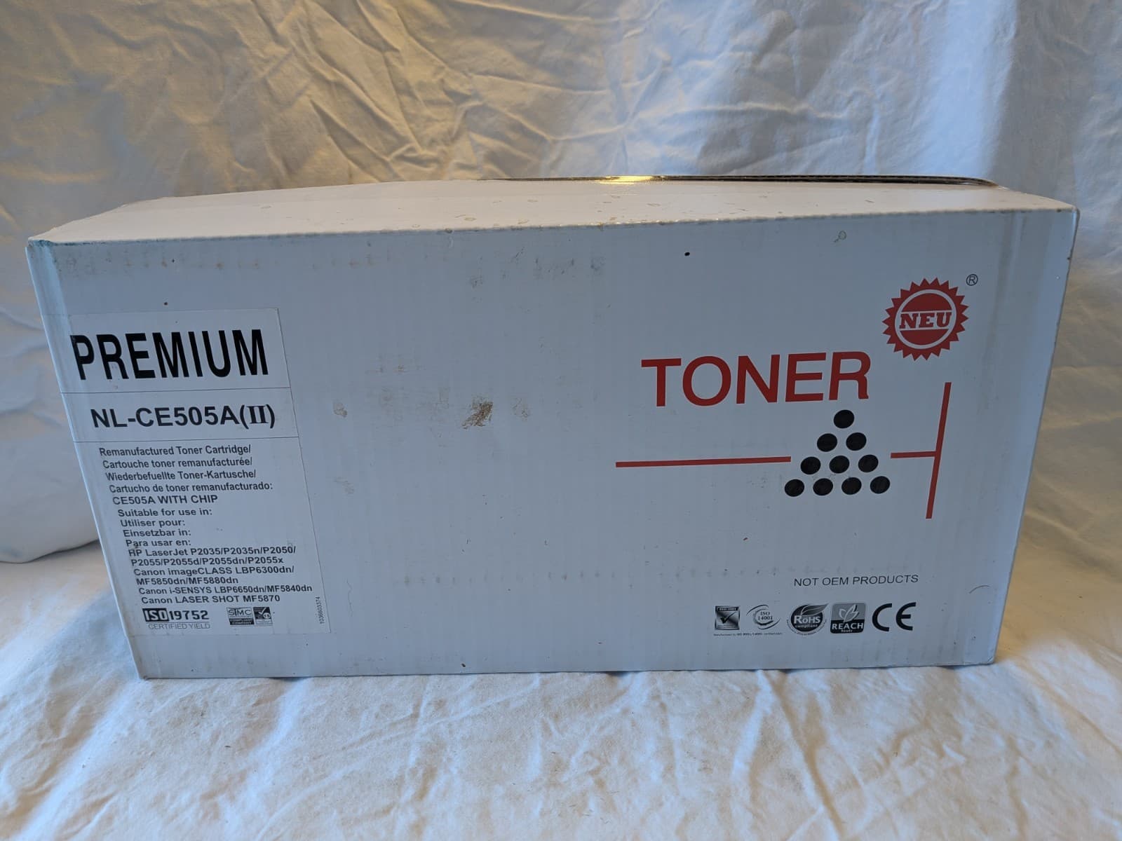 5x HP CE505A CE505X Compatible Toner Cartridges Job Lot Unopened Expired Read — photo 10 of 15