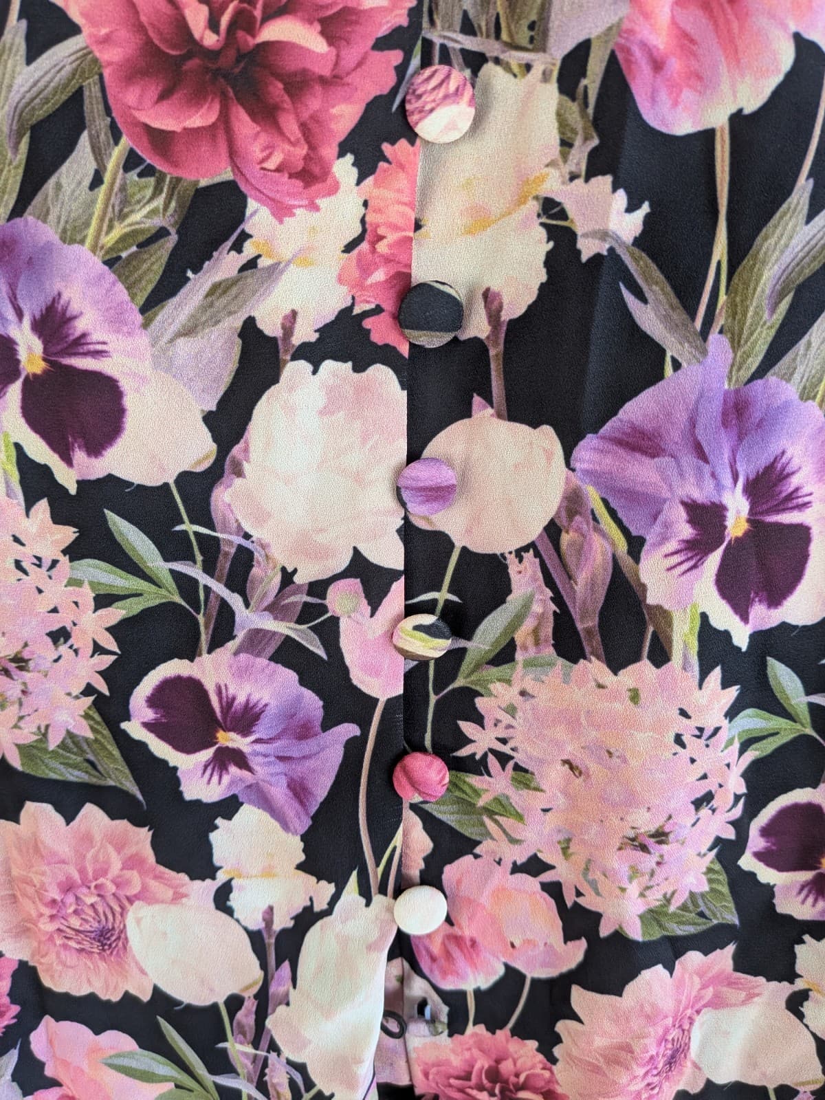 Portmans Tops Bundle Size 14 White Pink Tie Neck Floral Blouse Workwear Corporat — photo 16 of 21