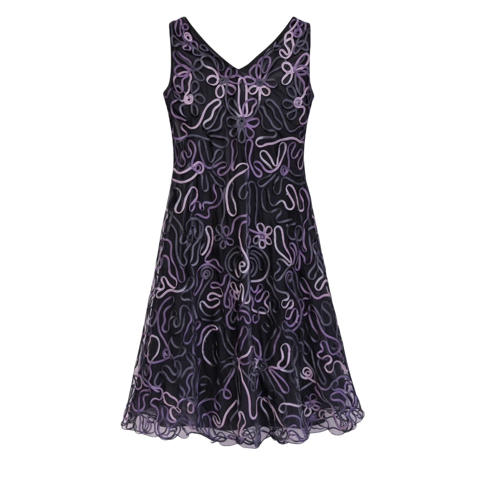 Liz Jordan Dress Purple Embellished Formal Cocktail Party Size Aus 12 US 8 — photo 6 of 6