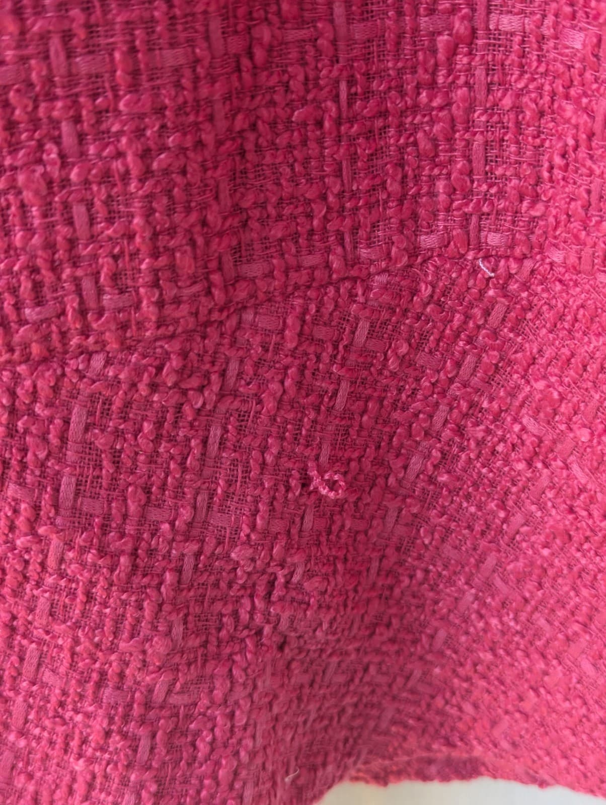 Portmans Dress Plus Size AUS 16 US 12 Pink Tweed Ruffle Hem Shift Cocktail — photo 6 of 11