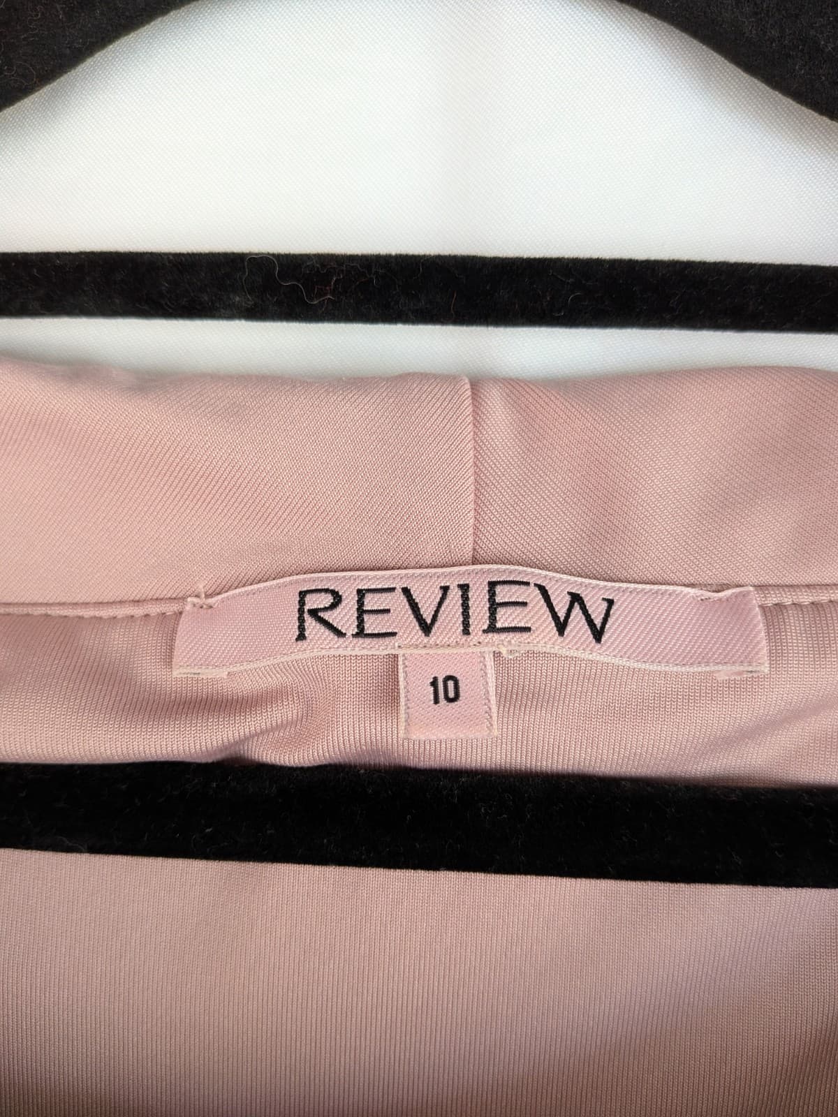 Review Tara Dress Size 10 Blush Pink Bridesmaid Cocktail Occasion Midi — photo 5 of 7