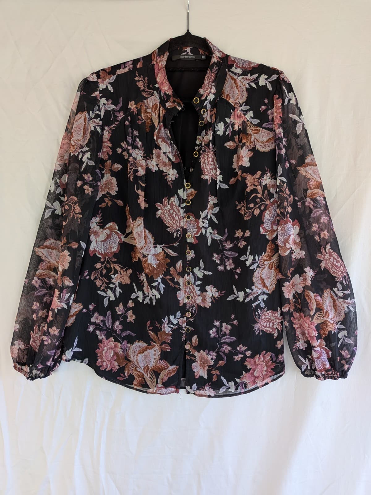Portmans Tops Bundle Size 10 Workwear Floral Blouses Tank Office Casual — photo 14 of 20