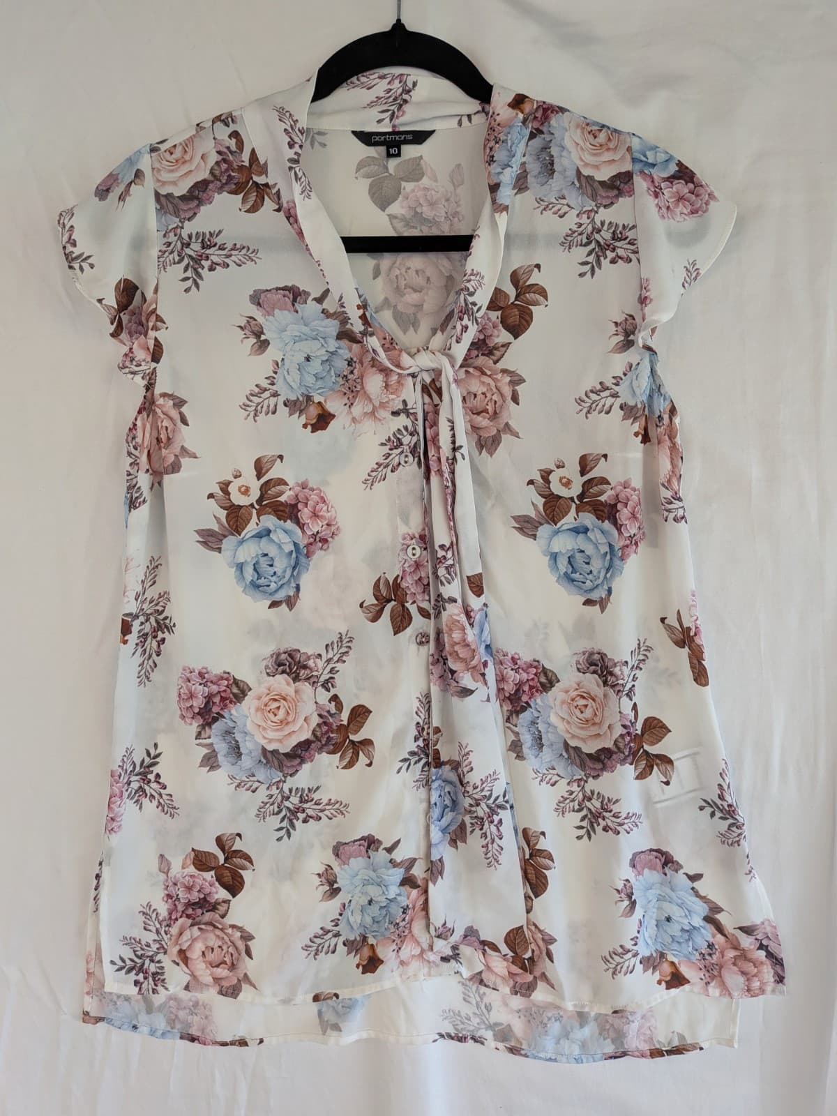 Portmans Tops Bundle Size 10 Workwear Floral Blouses Tank Office Casual — photo 7 of 20