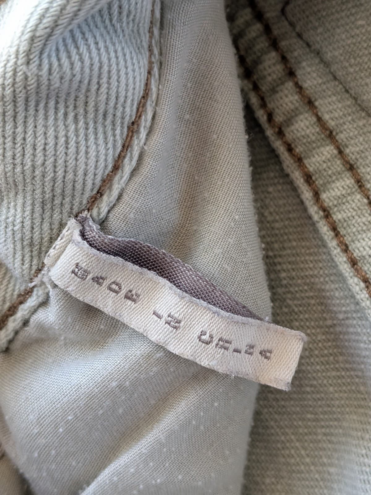 Oneteaspoon Denim Shorts Size Aus 12 Us 8 Light Sage Khaki Relaxed Fit Rolled — photo 11 of 12