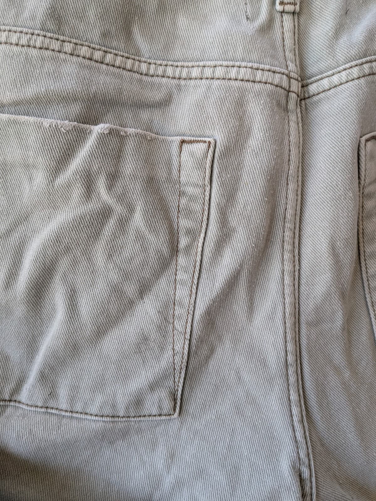 Oneteaspoon Denim Shorts Size Aus 12 Us 8 Light Sage Khaki Relaxed Fit Rolled — photo 8 of 12