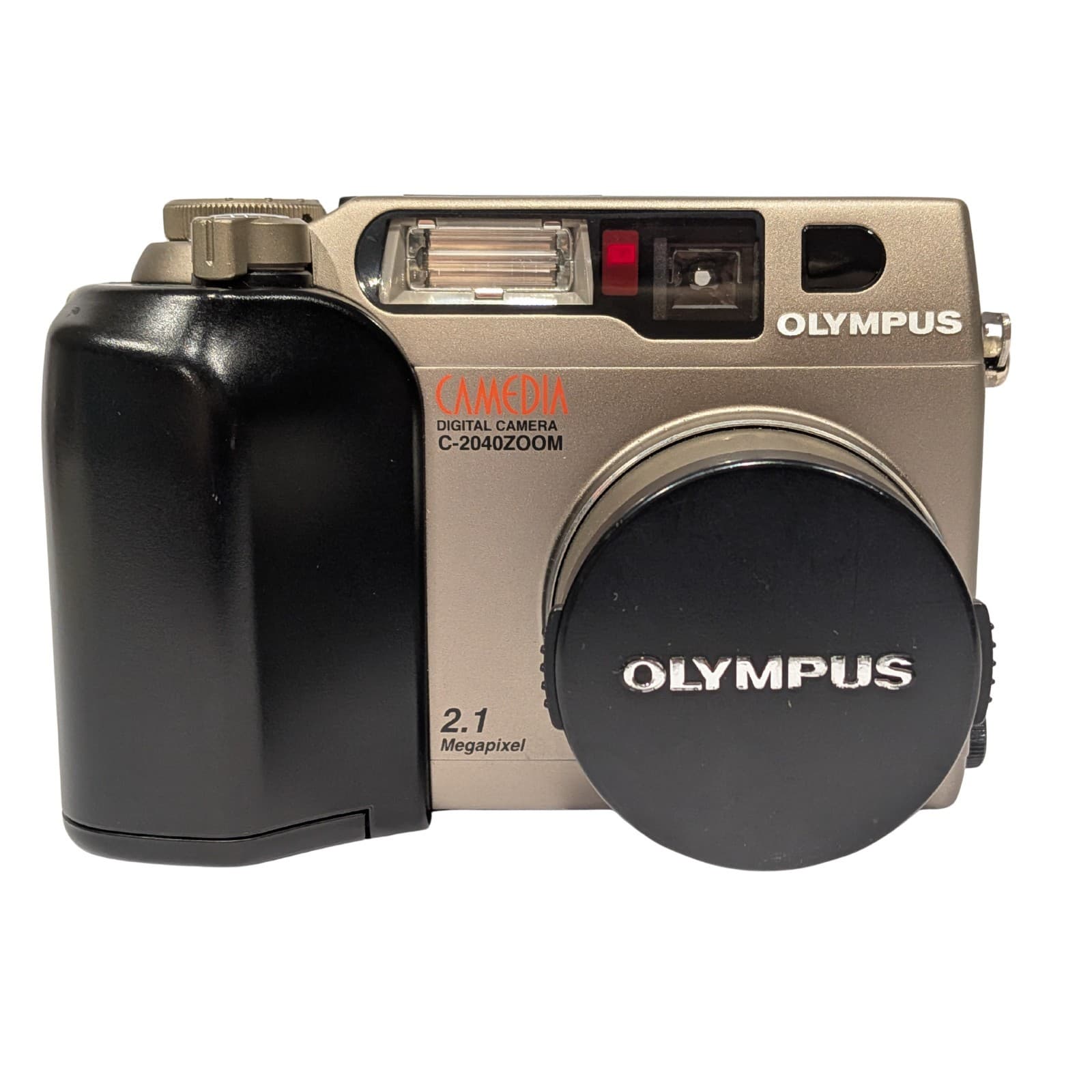 Olympus Camedia C-2040 Zoom 2.1MP Digital Camera Working Vintage Y2K + Lens Cap — photo 1 of 12