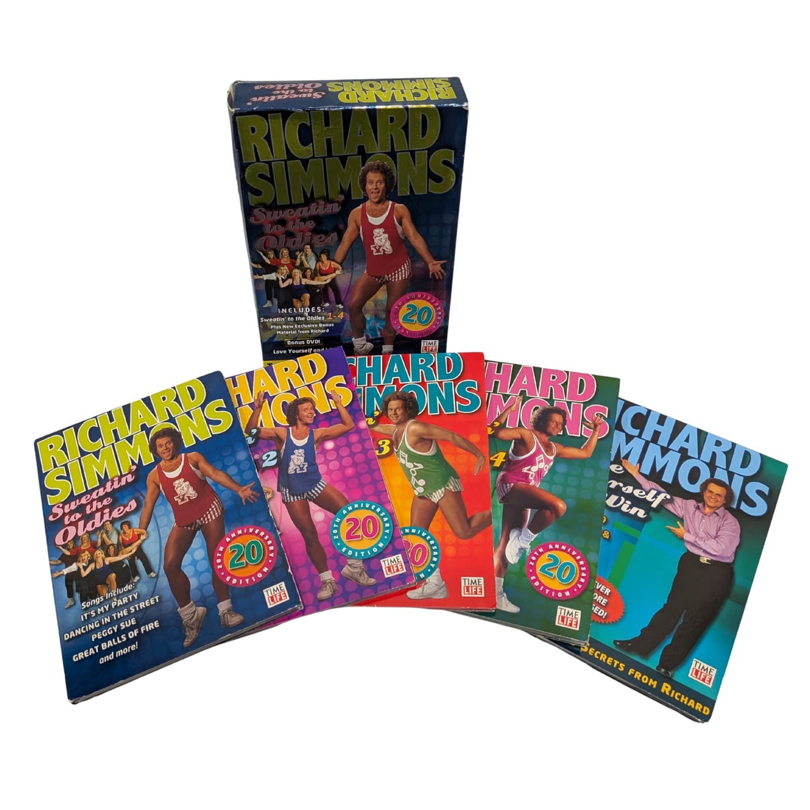 Richard Simmons DVD Sweating to the Oldies 1-4 20th Anniversary Edition Box Set — photo 1 of 12
