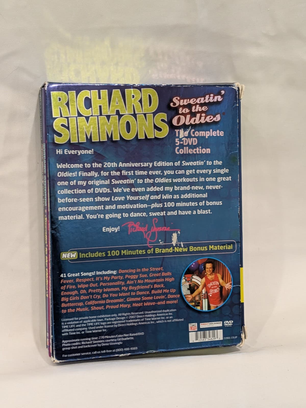 Richard Simmons DVD Sweating to the Oldies 1-4 20th Anniversary Edition Box Set — photo 4 of 12