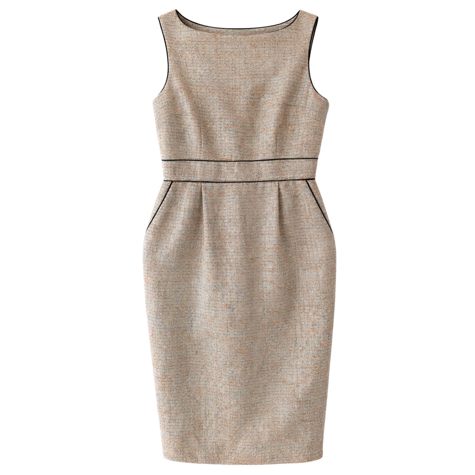 Badgley Mischka Dress Sheath Pencil Size AUS 12 Shimmer Tweed Cocktail Wedding — photo 1 of 12