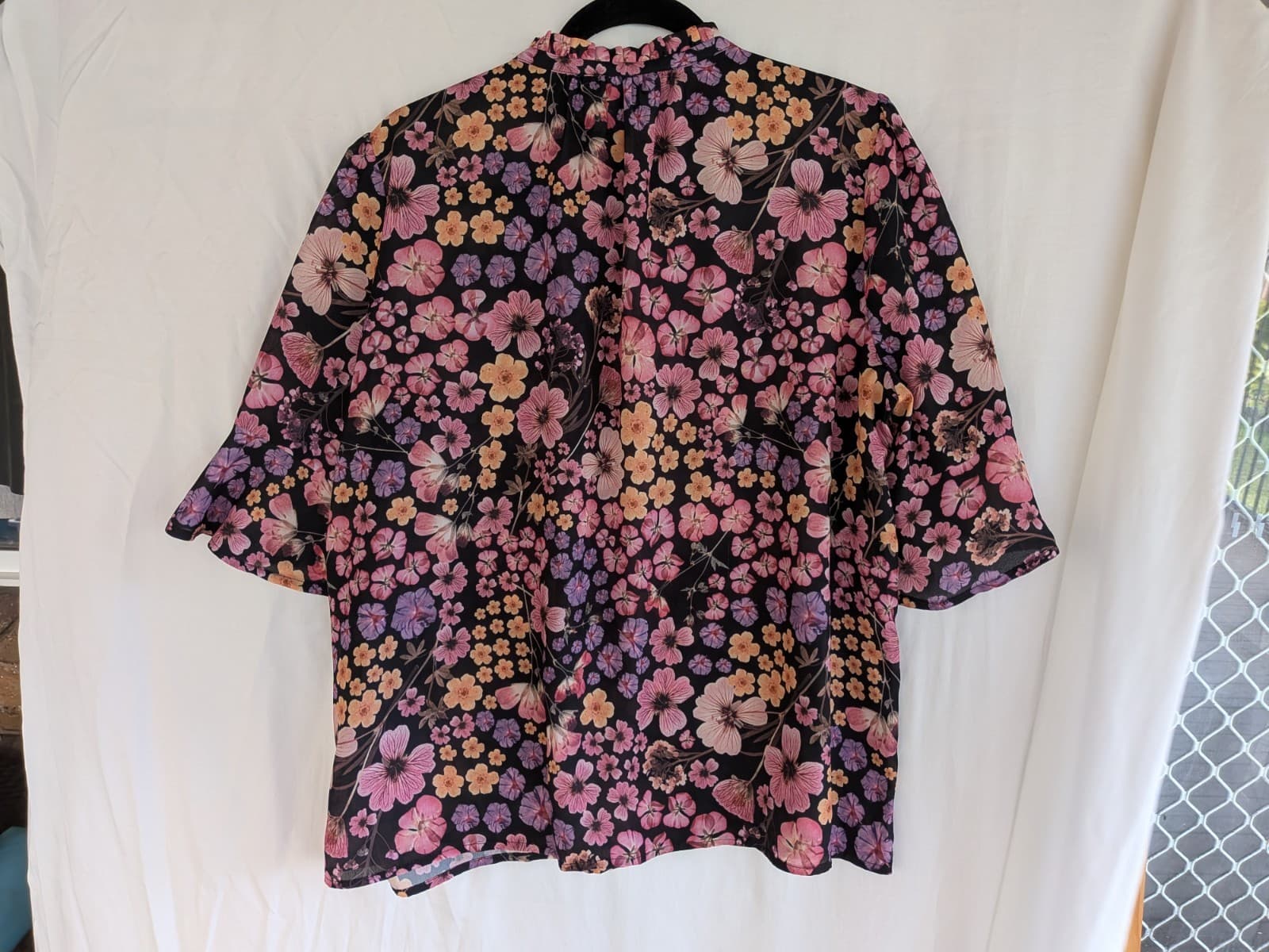 Portmans Tops Bundle Size 14 Floral Pink Peplum Workwear Office Blouses — photo 8 of 24