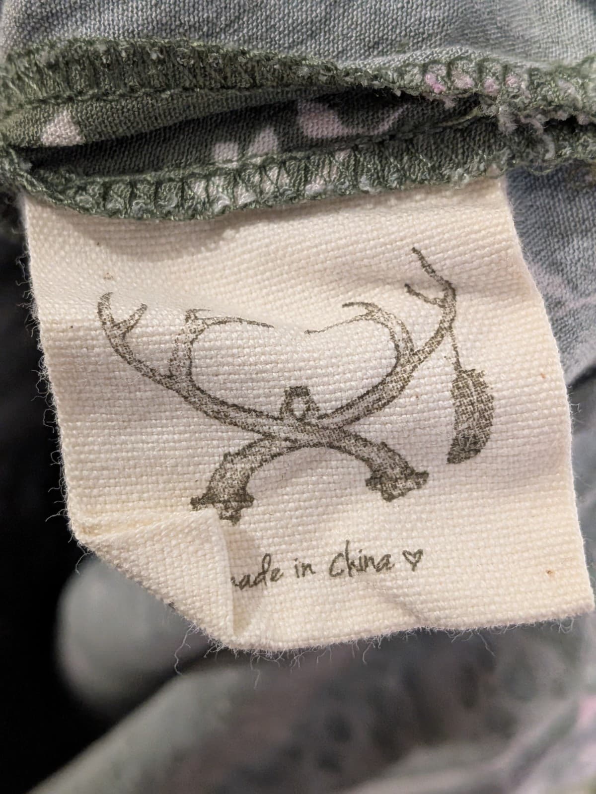 Spell Lionheart Romper Olive Grove Size Small Boho Floral Rayon Playsuit Green — photo 11 of 15