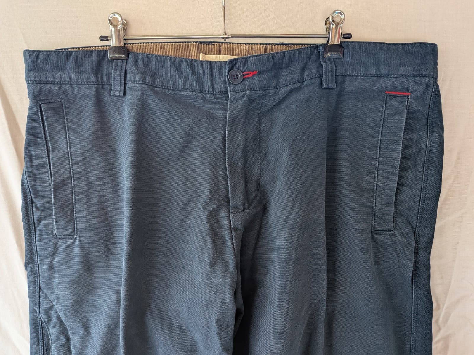 Timberland Pants Lynwood Size 36 Mens Navy Casual Workwear Zip Pocket — photo 9 of 16