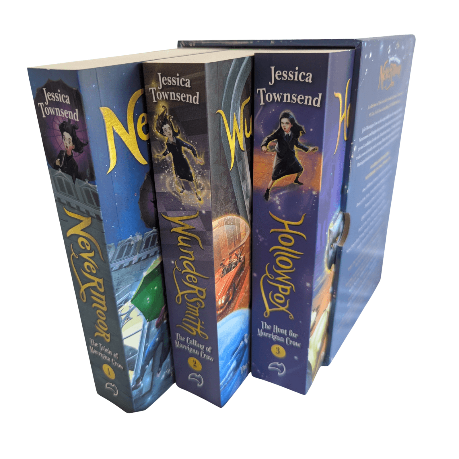 Nevermoor Box Set Jessica Townsend Books 1 2 3 Morrigan Crow Series — photo 1 of 10