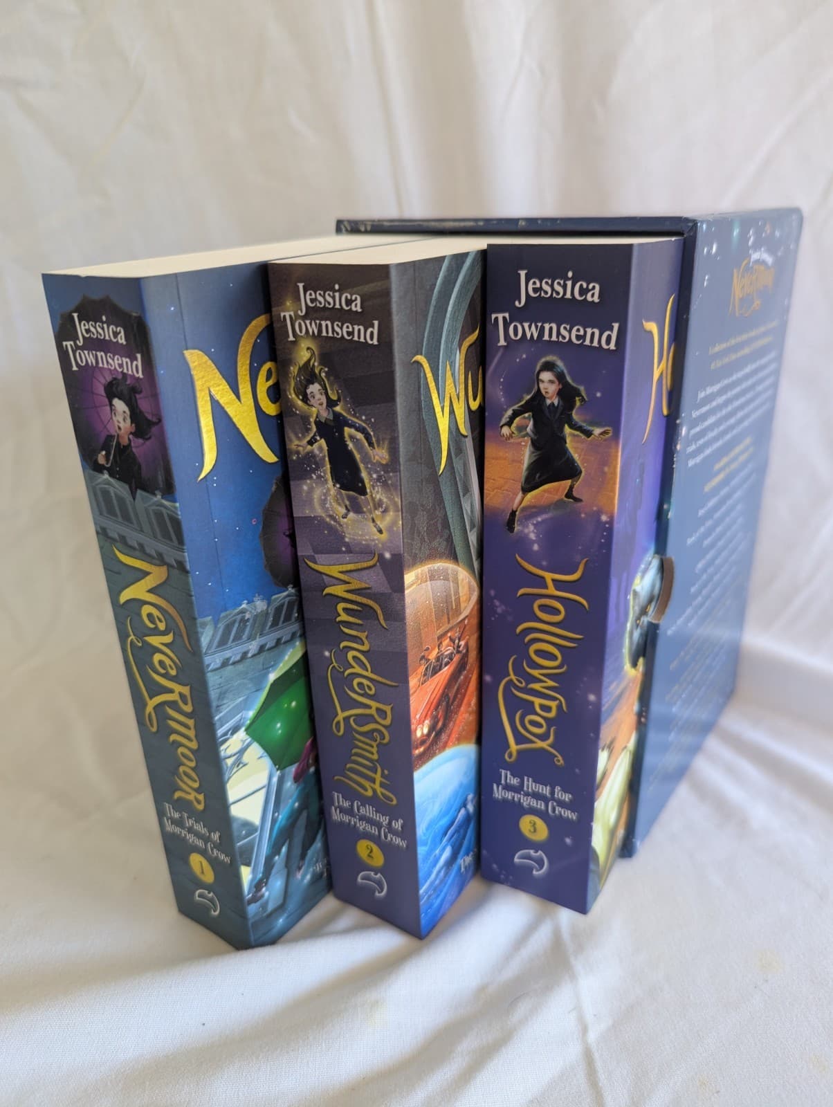 Nevermoor Box Set Jessica Townsend Books 1 2 3 Morrigan Crow Series — photo 9 of 10